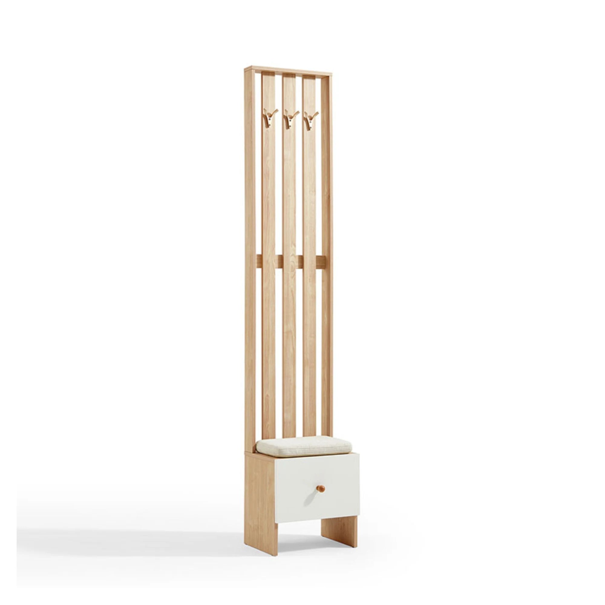 Linspire Miro Room Divider, Natural Wood