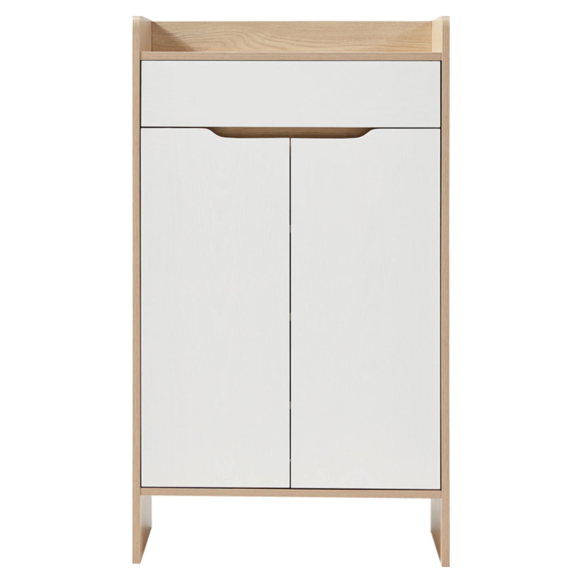 Linspire Miro Shoe Cabinet, Small, White
