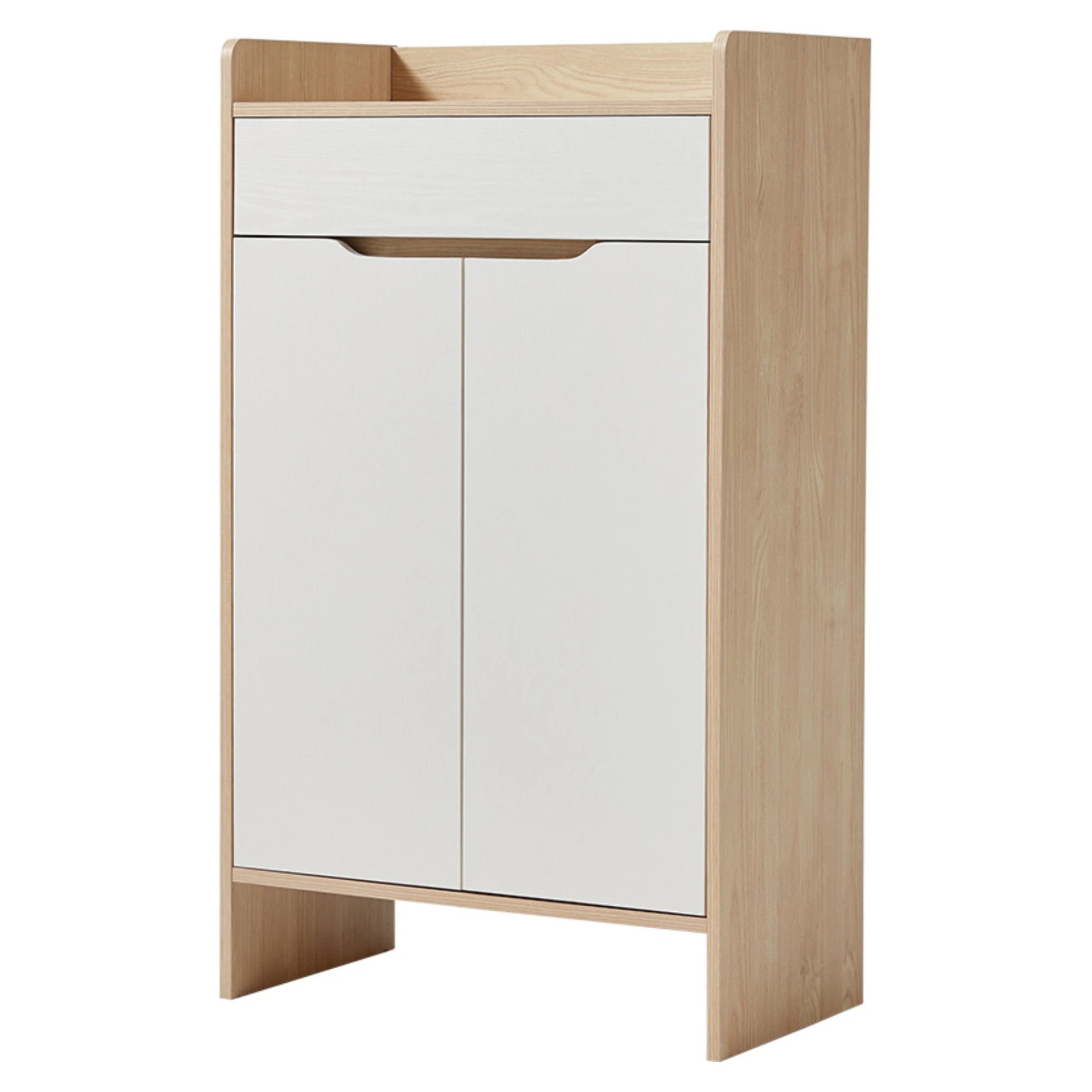 Linspire Miro Shoe Cabinet, Small, White