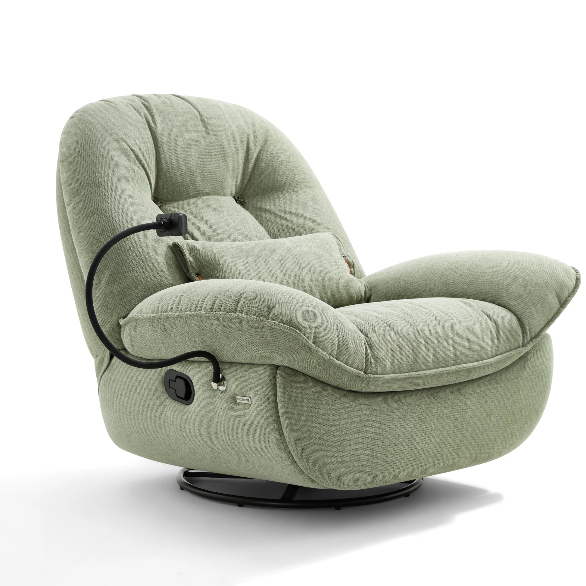 Linspire Oasis Recliner Chair, Oversize, Seafoam