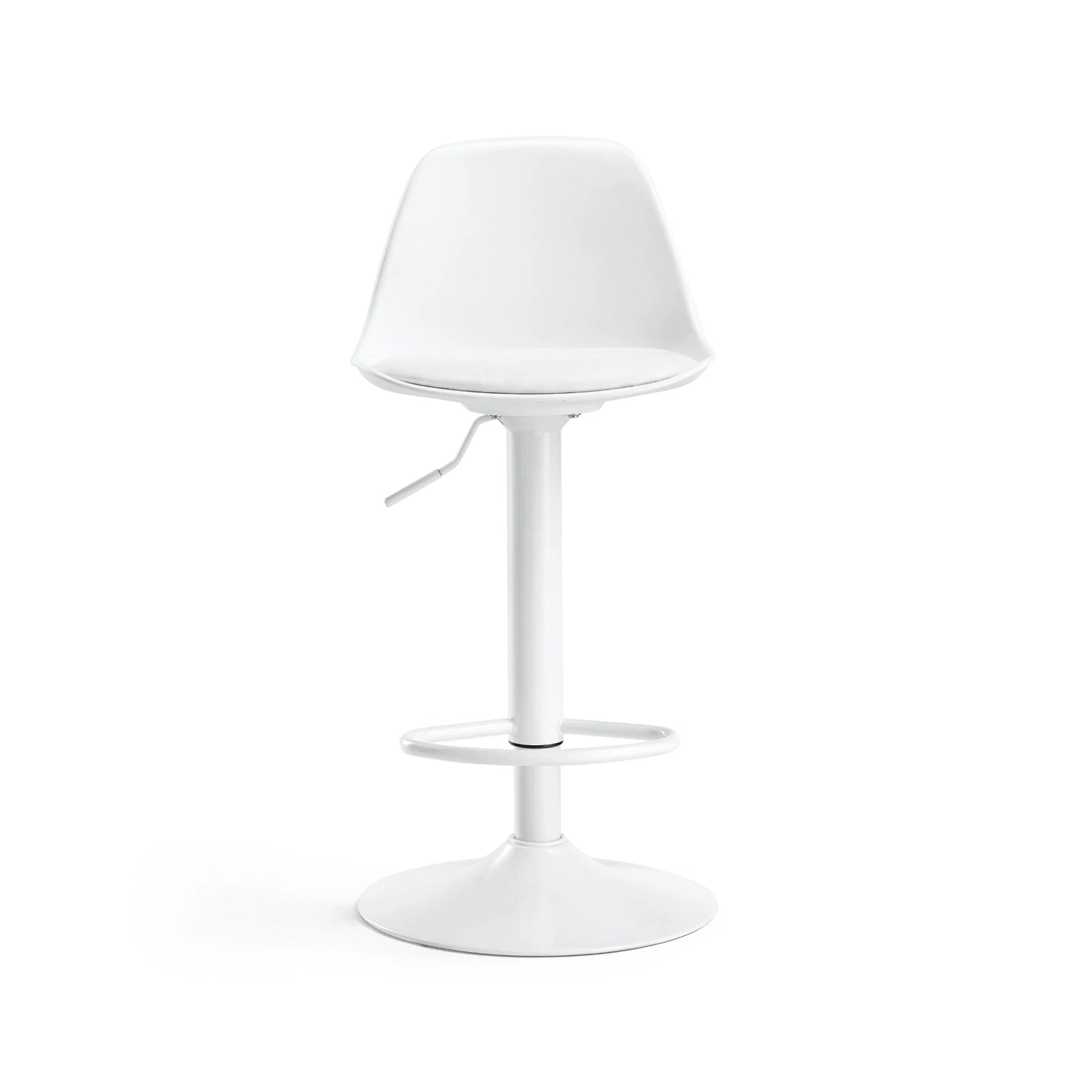 Linspire Perch Height Adjustable Bar Chair, White