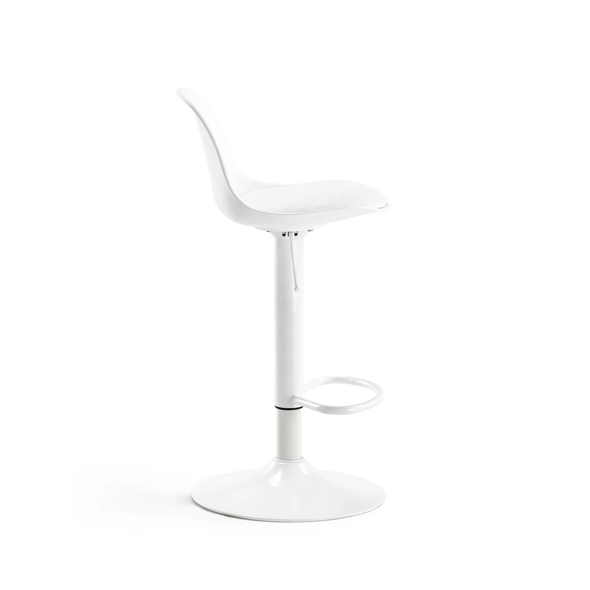 Linspire Perch Height Adjustable Bar Chair, White