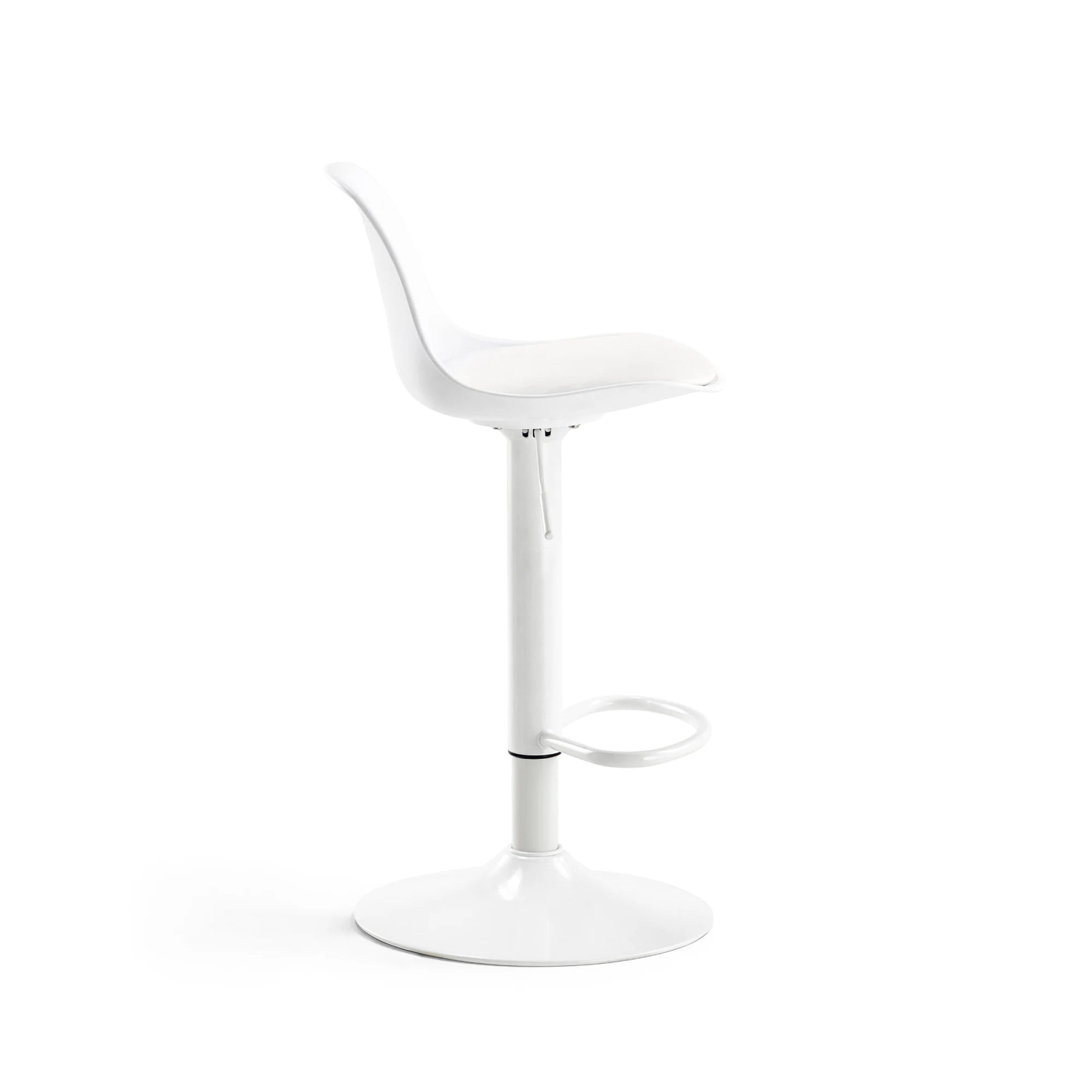 Linspire Perch Height Adjustable Bar Chair, White