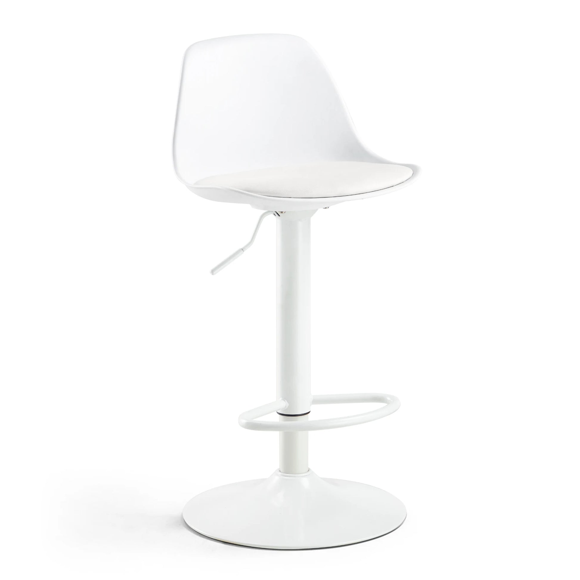 Linspire Perch Height Adjustable Bar Chair, White