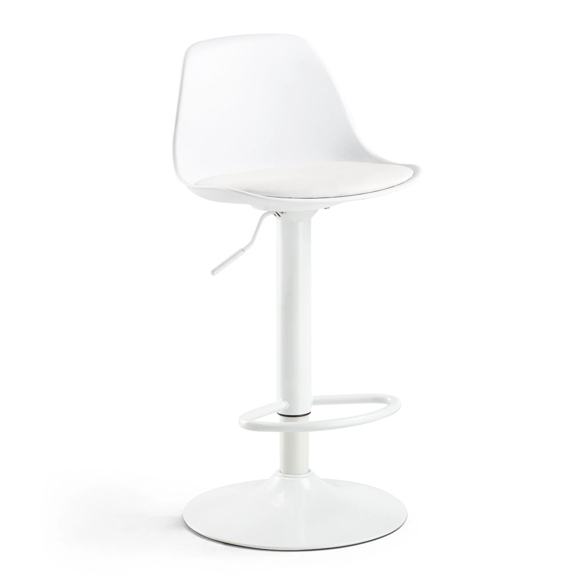Linspire Perch Height Adjustable Bar Chair, White