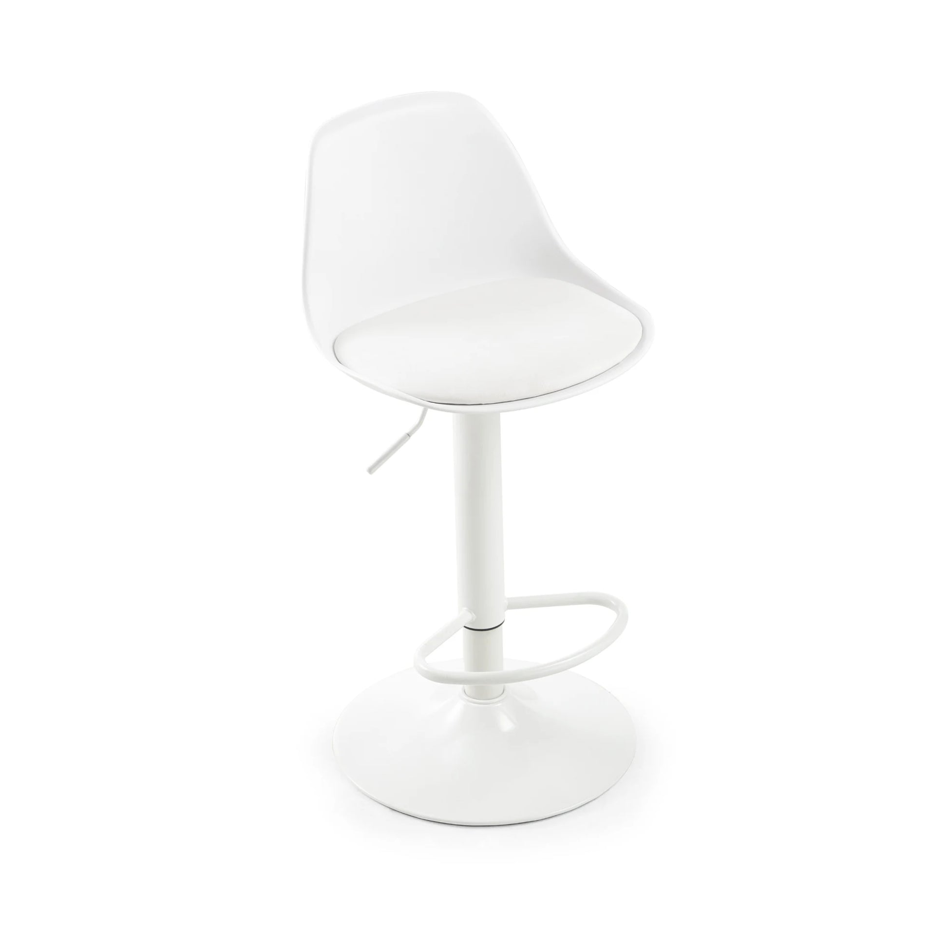 Linspire Perch Height Adjustable Bar Chair, White