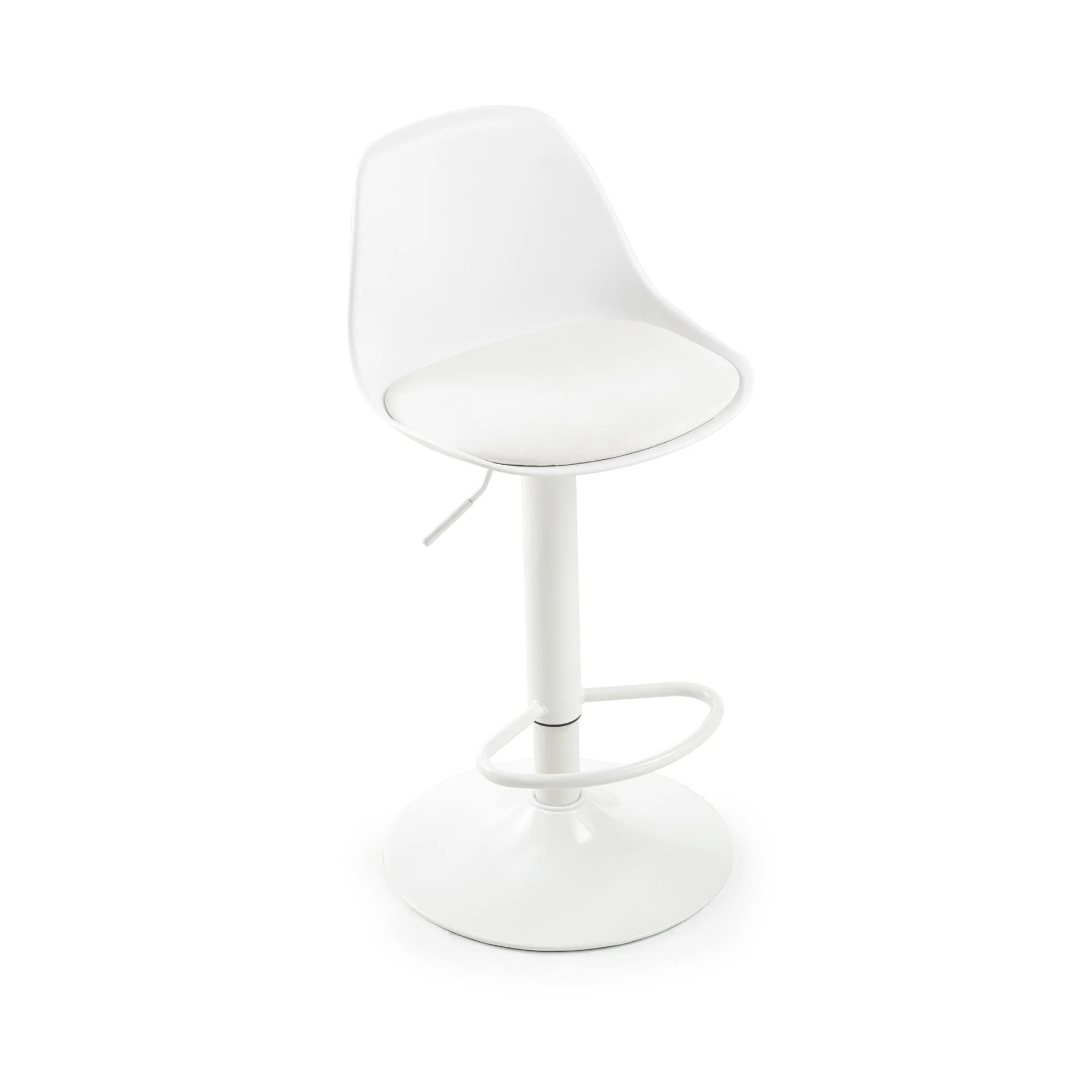 Linspire Perch Height Adjustable Bar Chair, White