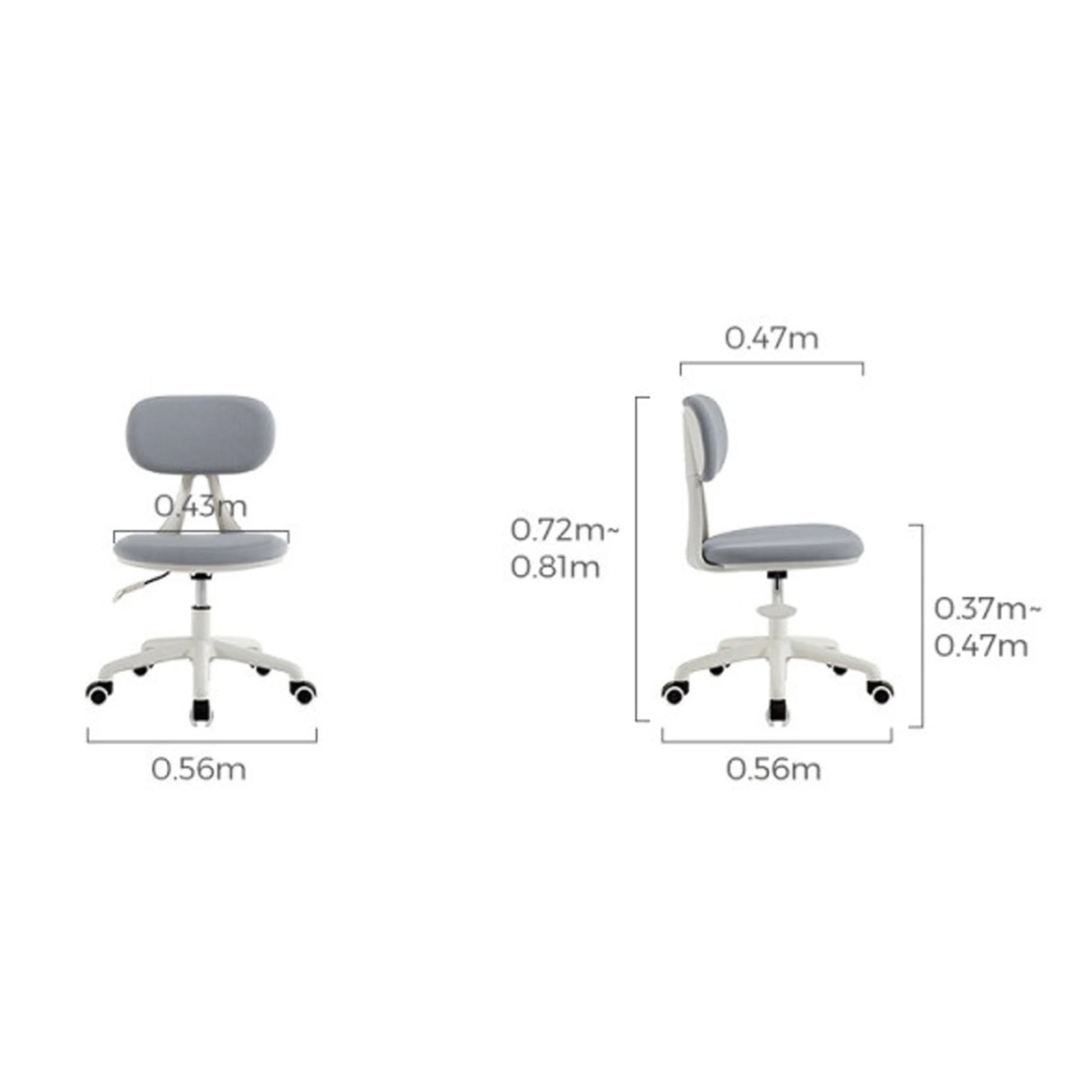 Linspire Slate Study Desk & Chair Set , Blue & Dark Wood