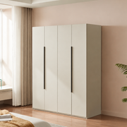 Linspire Stele 4-Door Wardrobe with Shelf & Double Level Hanging