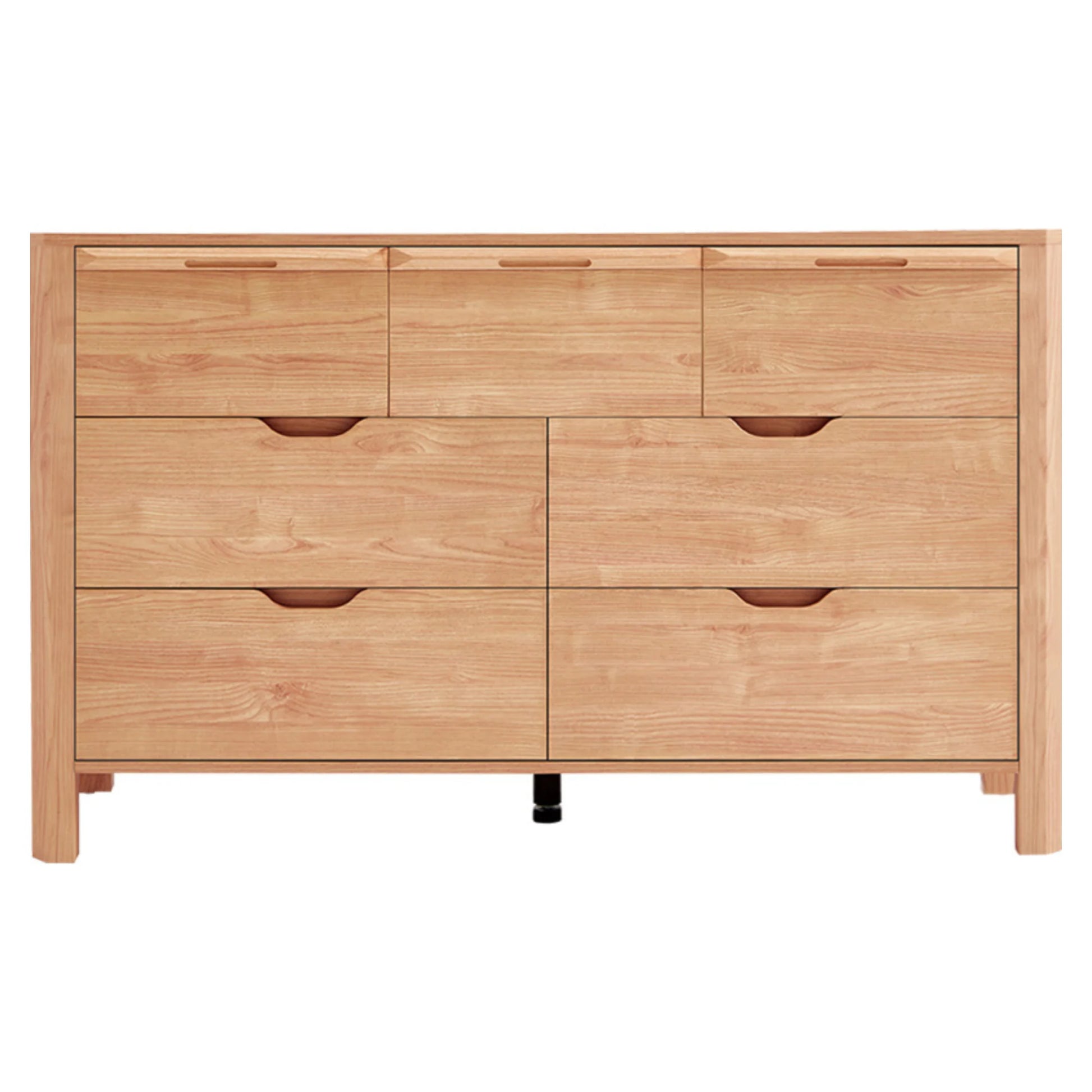 Linspire Ventus Chest of 7 Drawers, Natural Wood