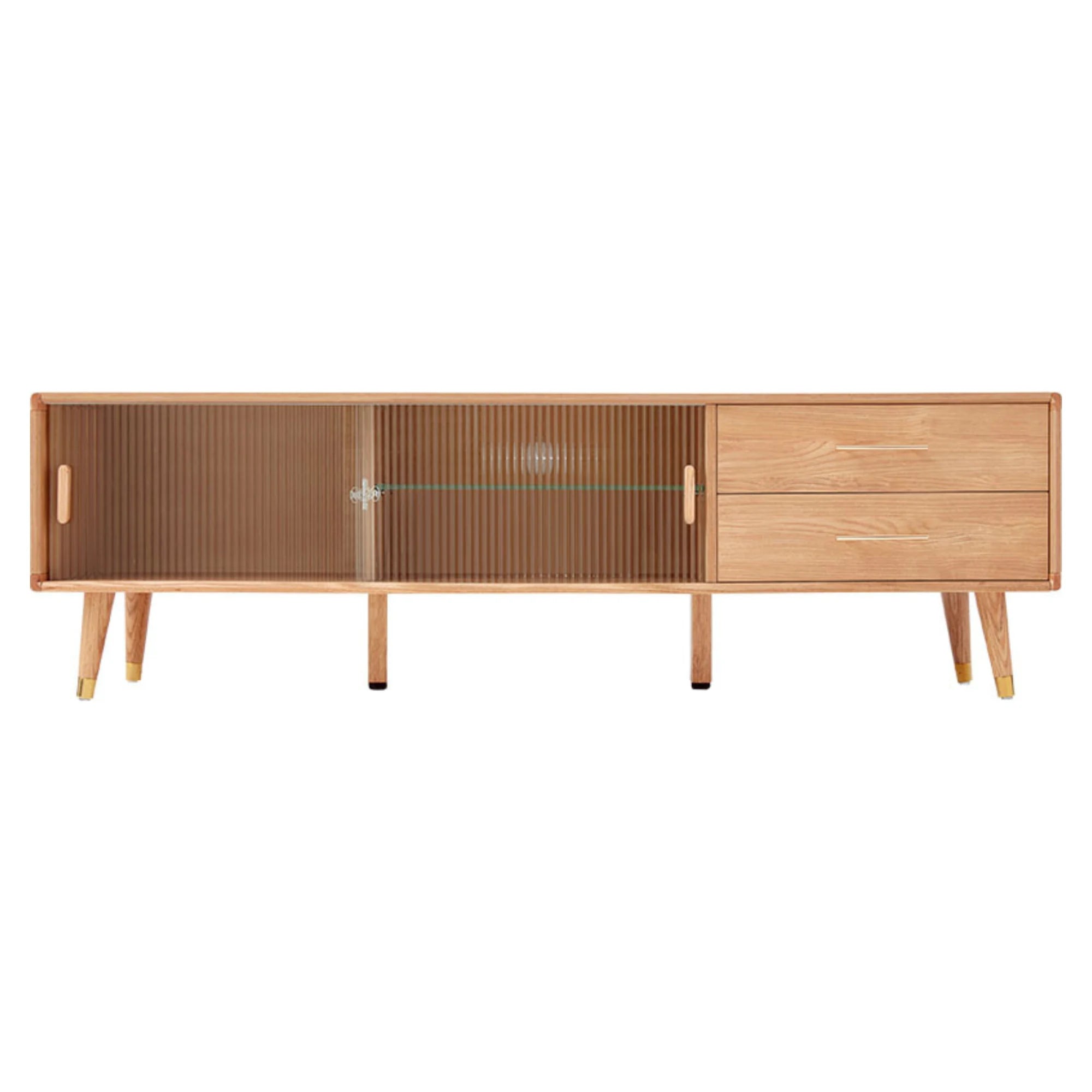 Linspire Ventus Entertainment Unit, 150cm, Natural Wood