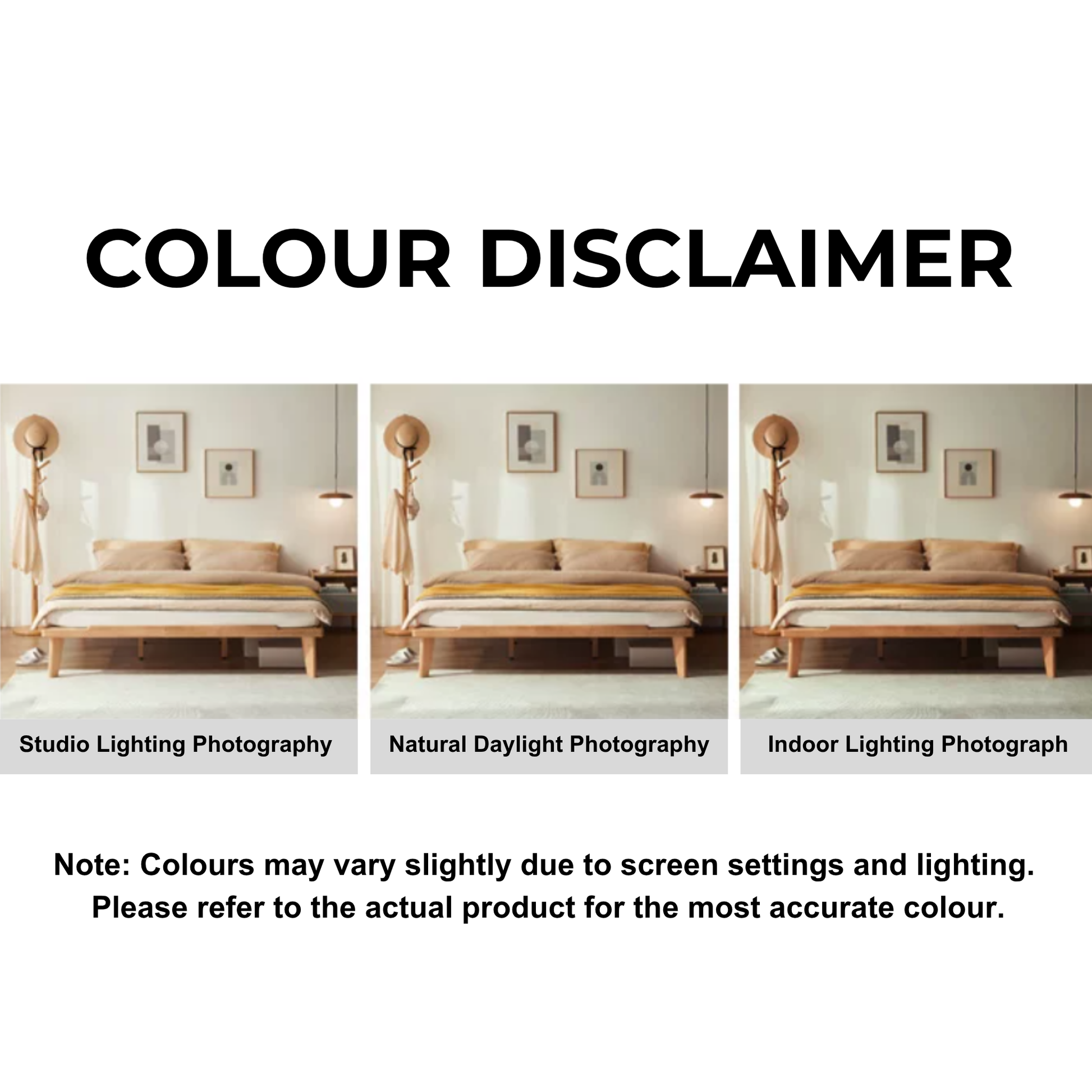 Linspire Ventus Bed Base, Natural Wood