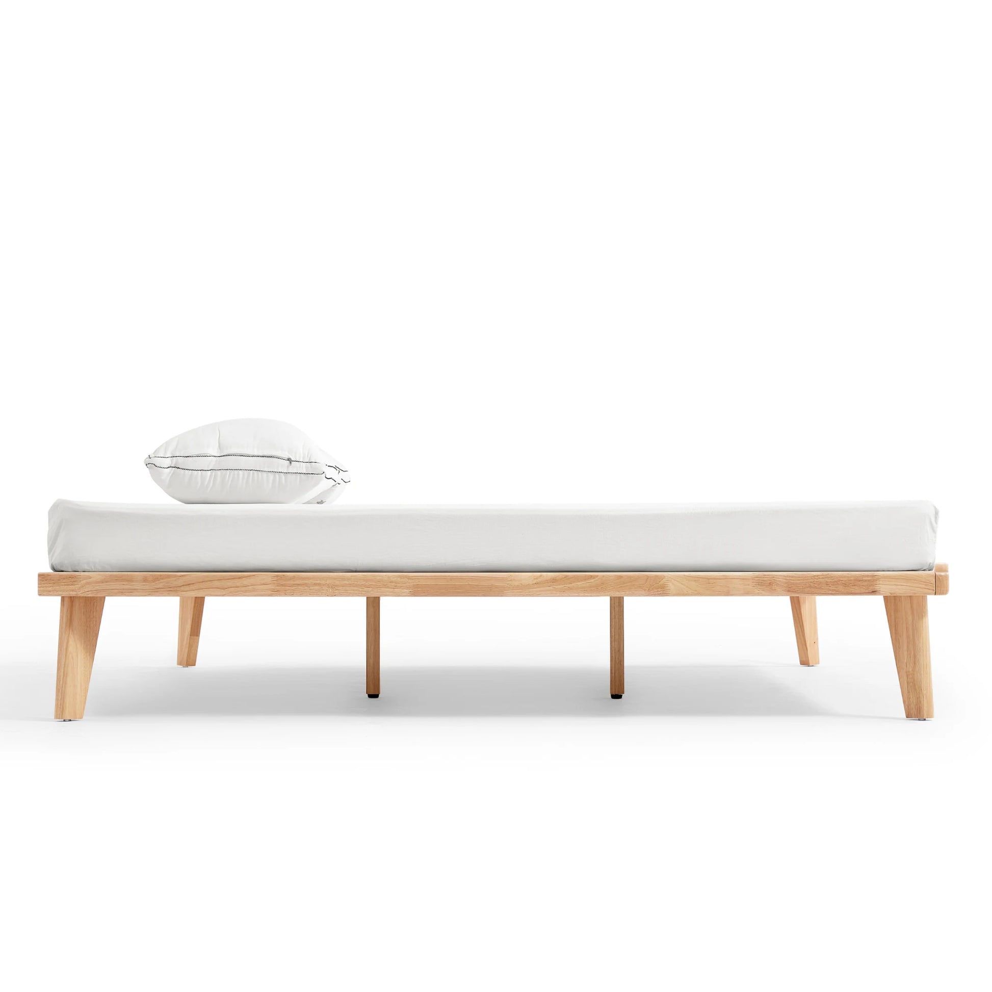 Linspire Ventus Bed Base, Natural Wood