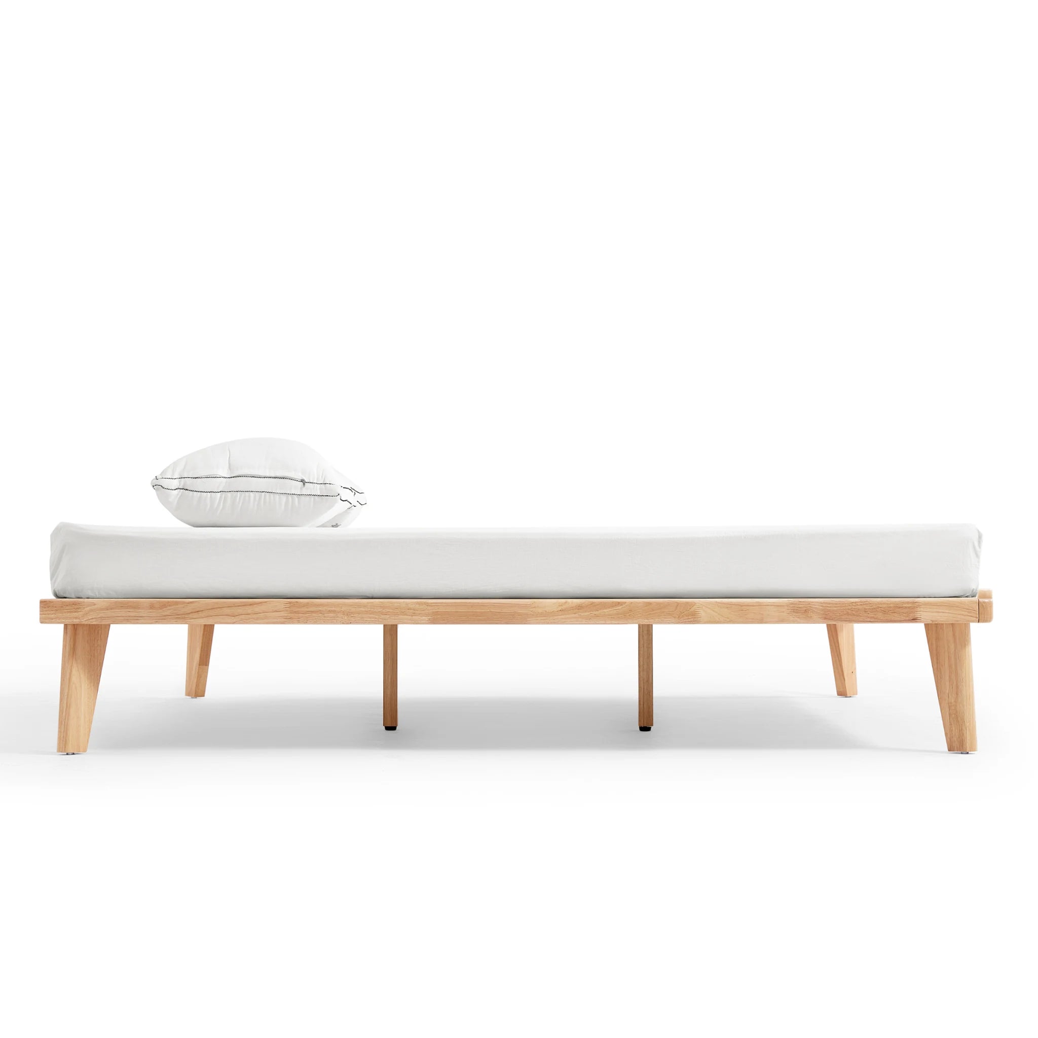 Linspire Ventus Bed Base, Natural Wood