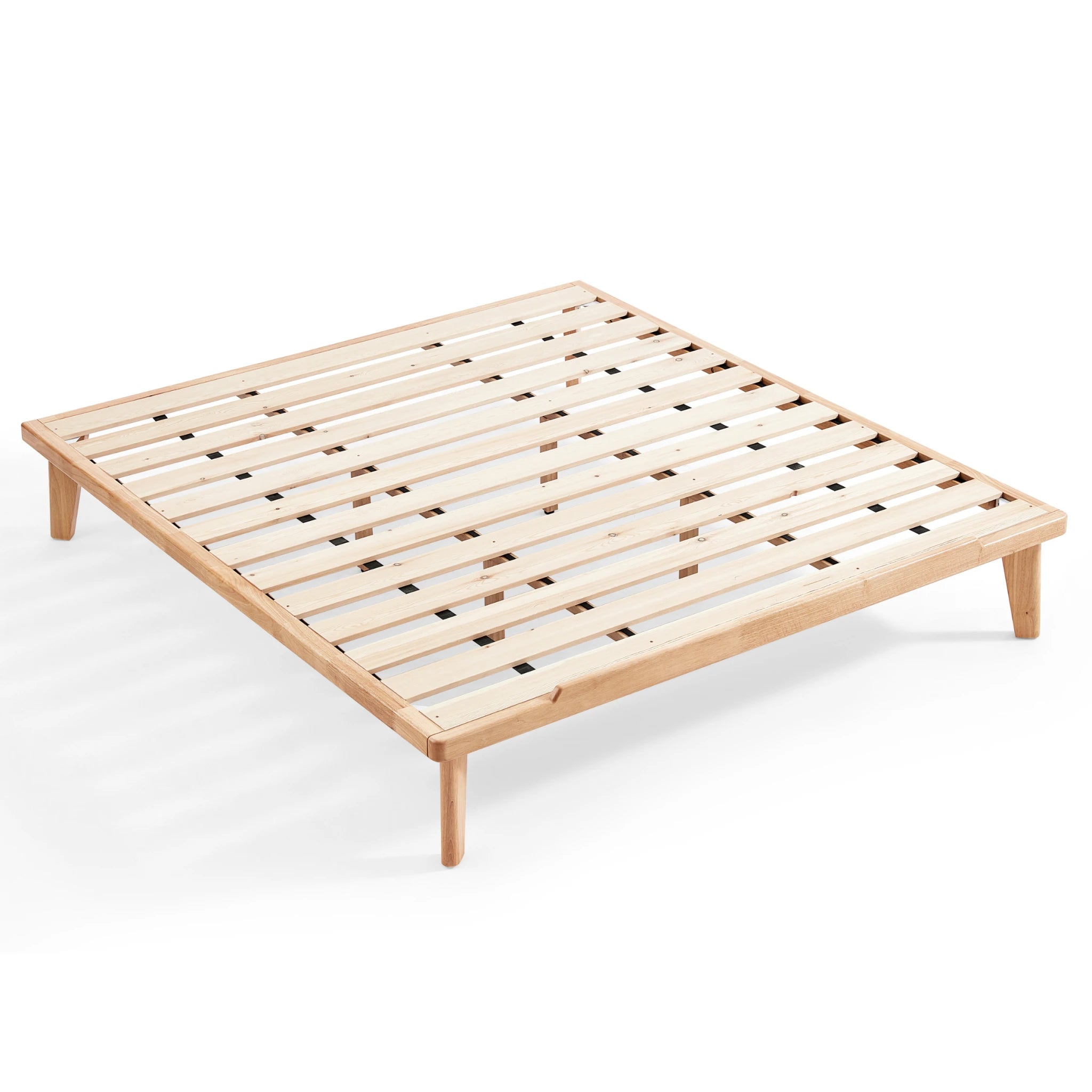 Linspire Ventus Bed Base, Natural Wood