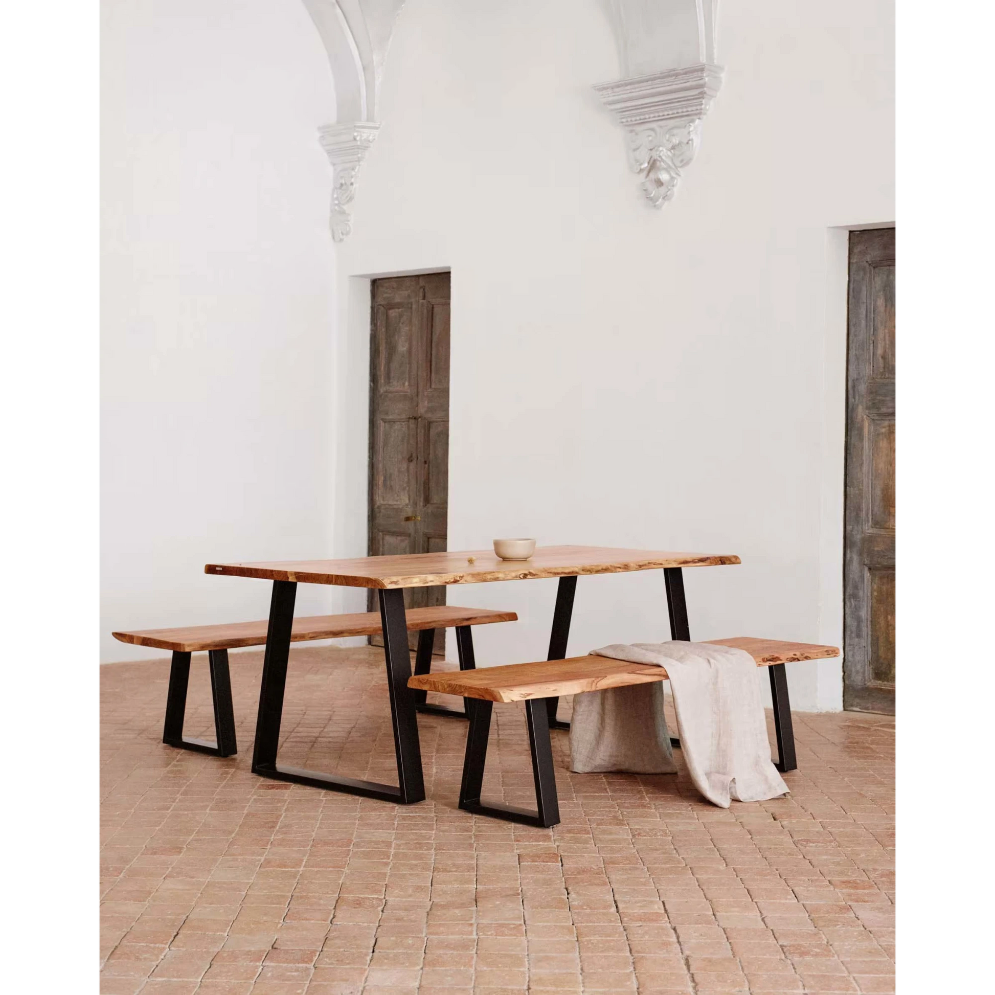 Kave Home Alaia Dining Table, Natural Wood