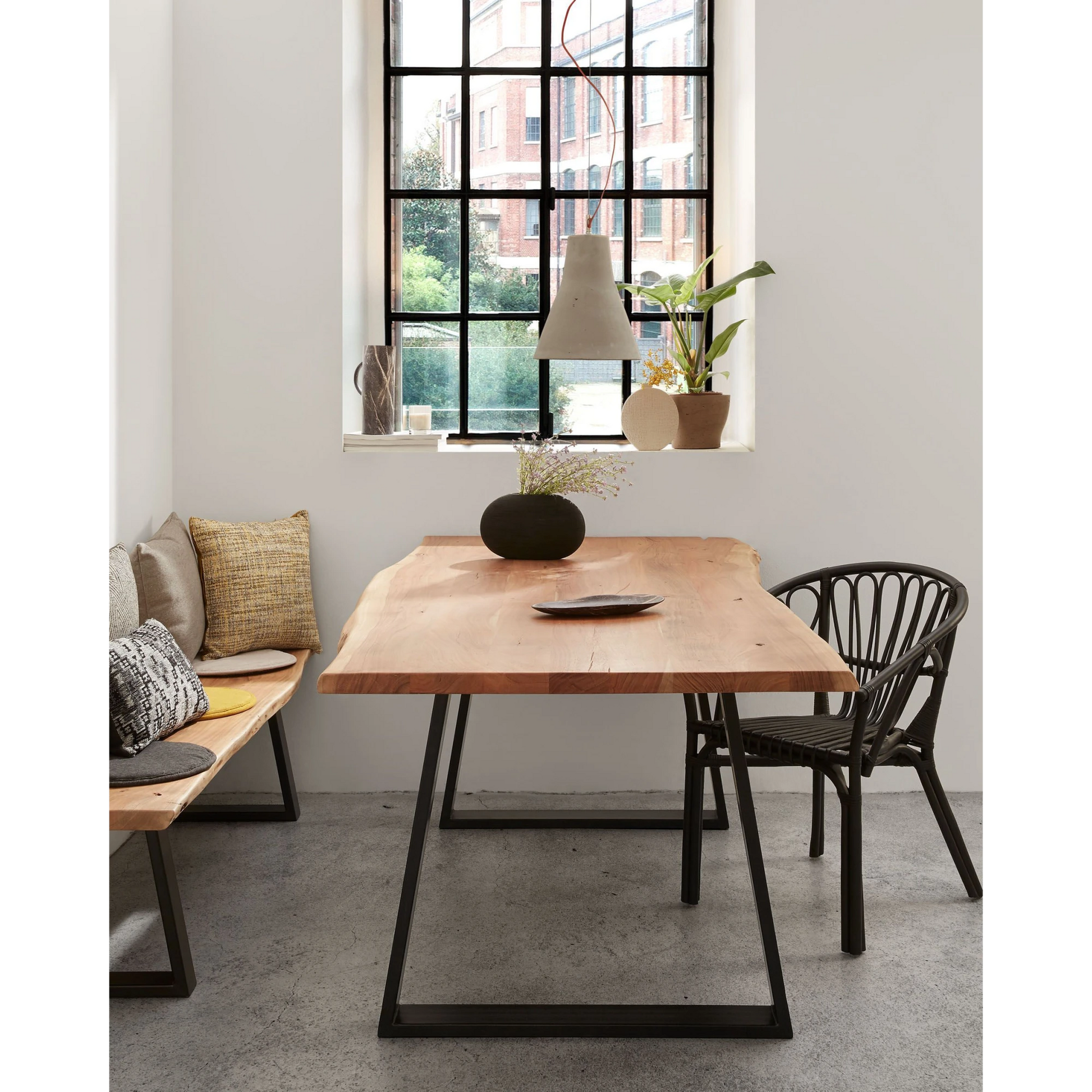Kave Home Alaia Dining Table, Natural Wood