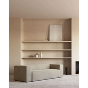 Kave Home Blok 3-Seat Sofa, Beige