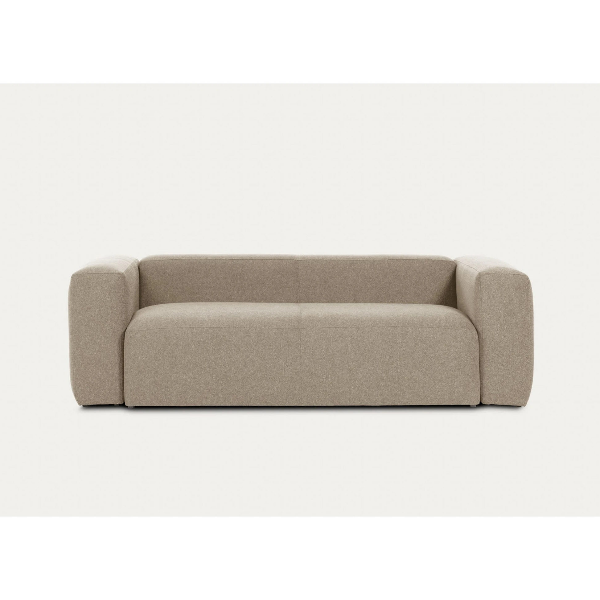 Kave Home Blok 3-Seat Sofa, Beige