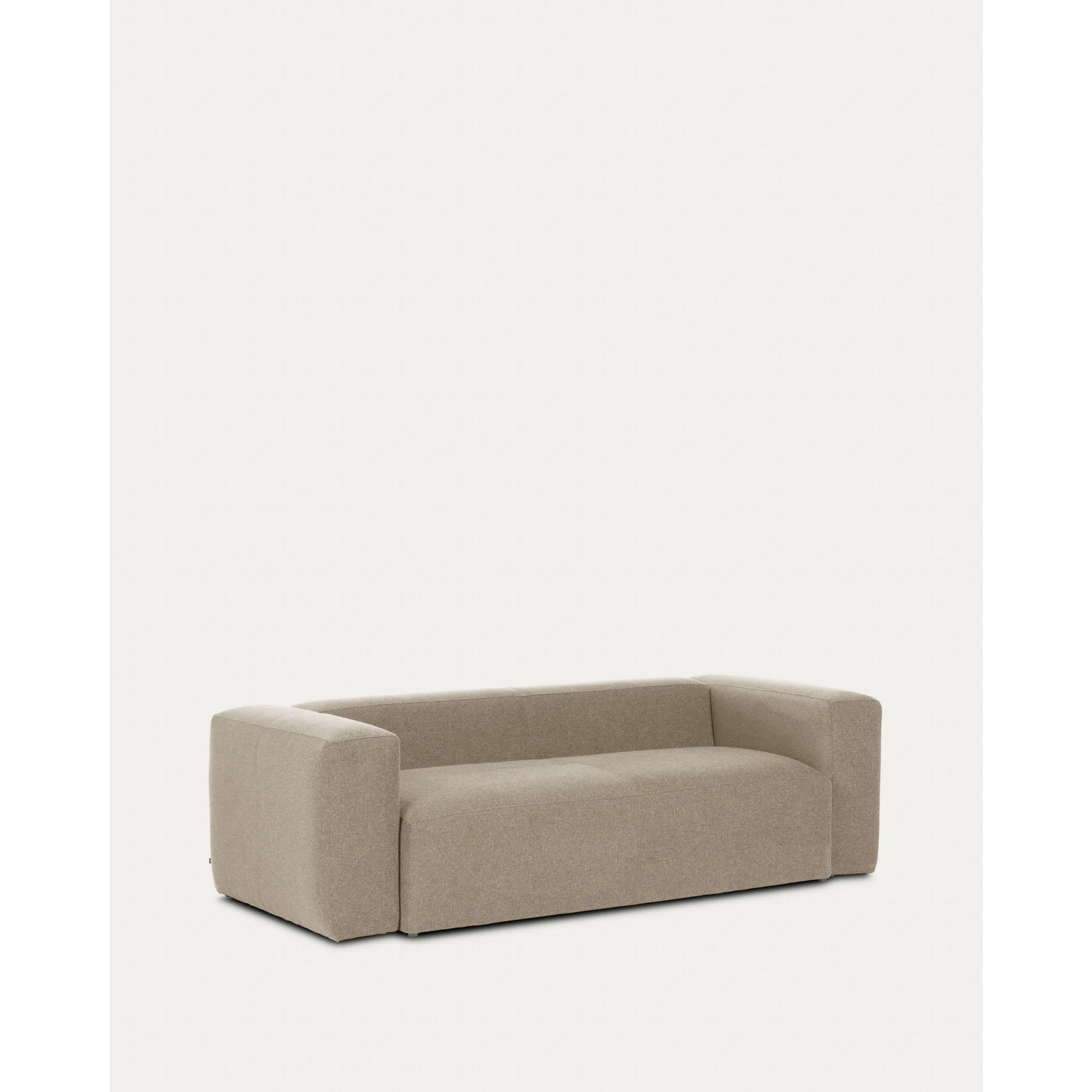 Kave Home Blok 3-Seat Sofa, Beige