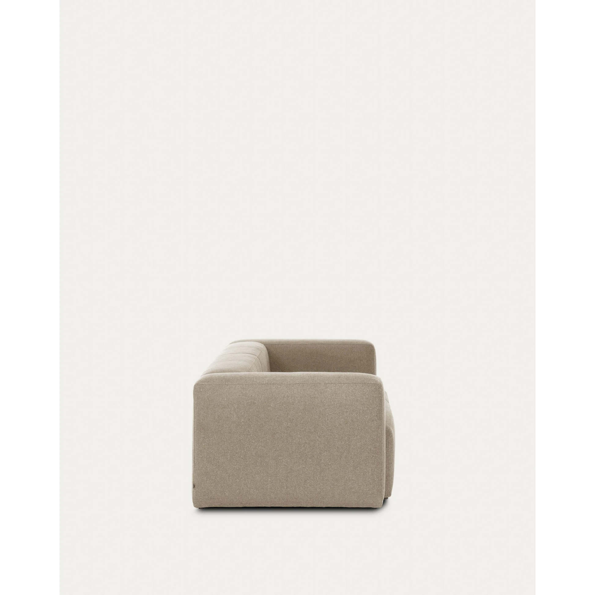 Kave Home Blok 3-Seat Sofa, Beige