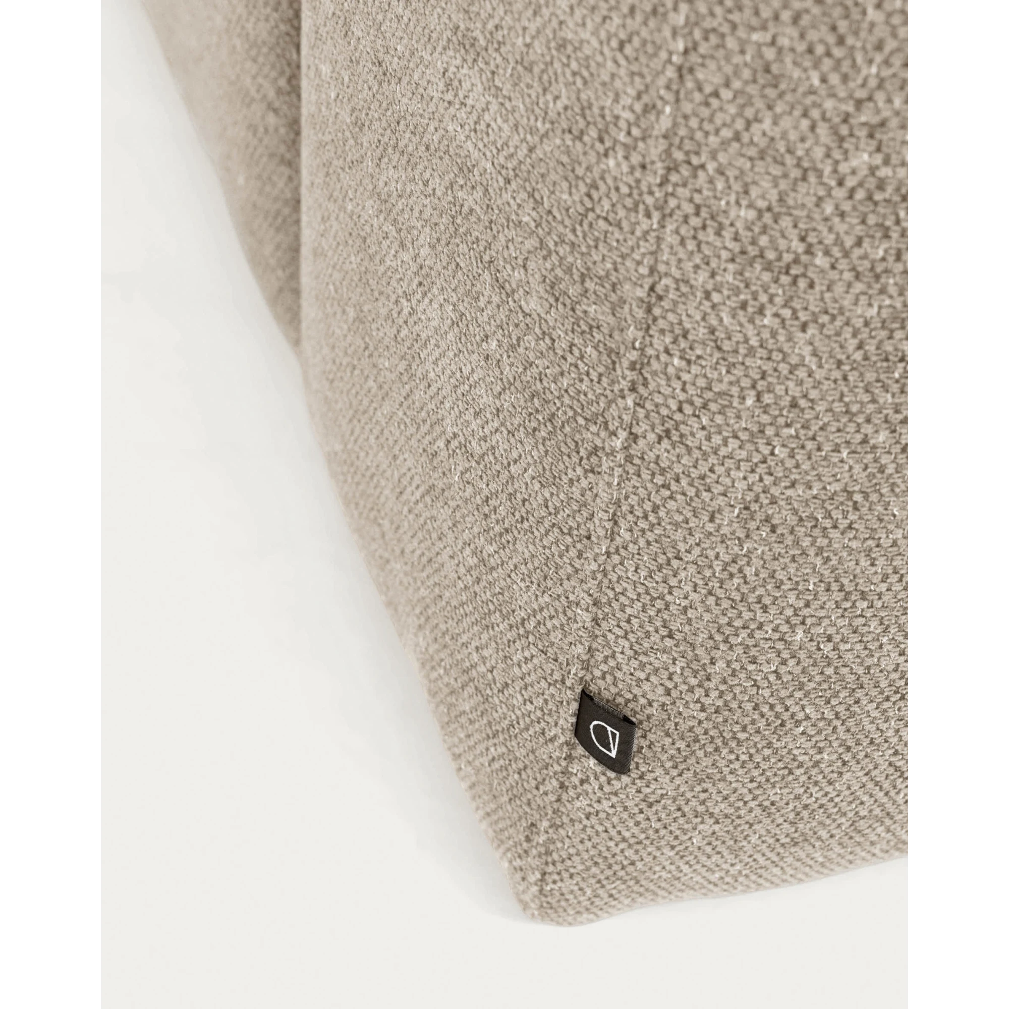 Kave Home Blok 3-Seat Sofa, Beige