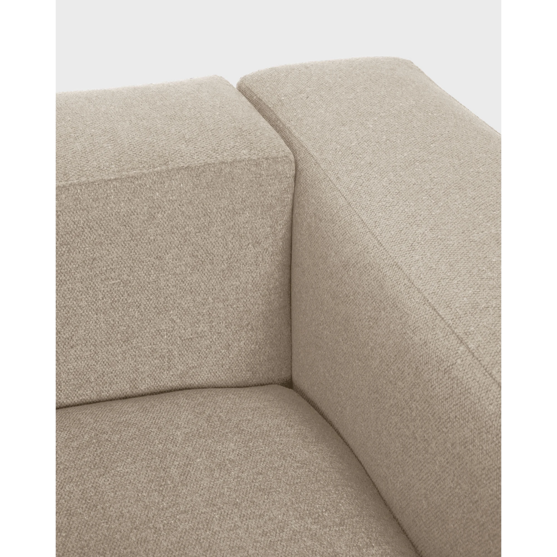 Kave Home Blok 3-Seat Sofa, Beige