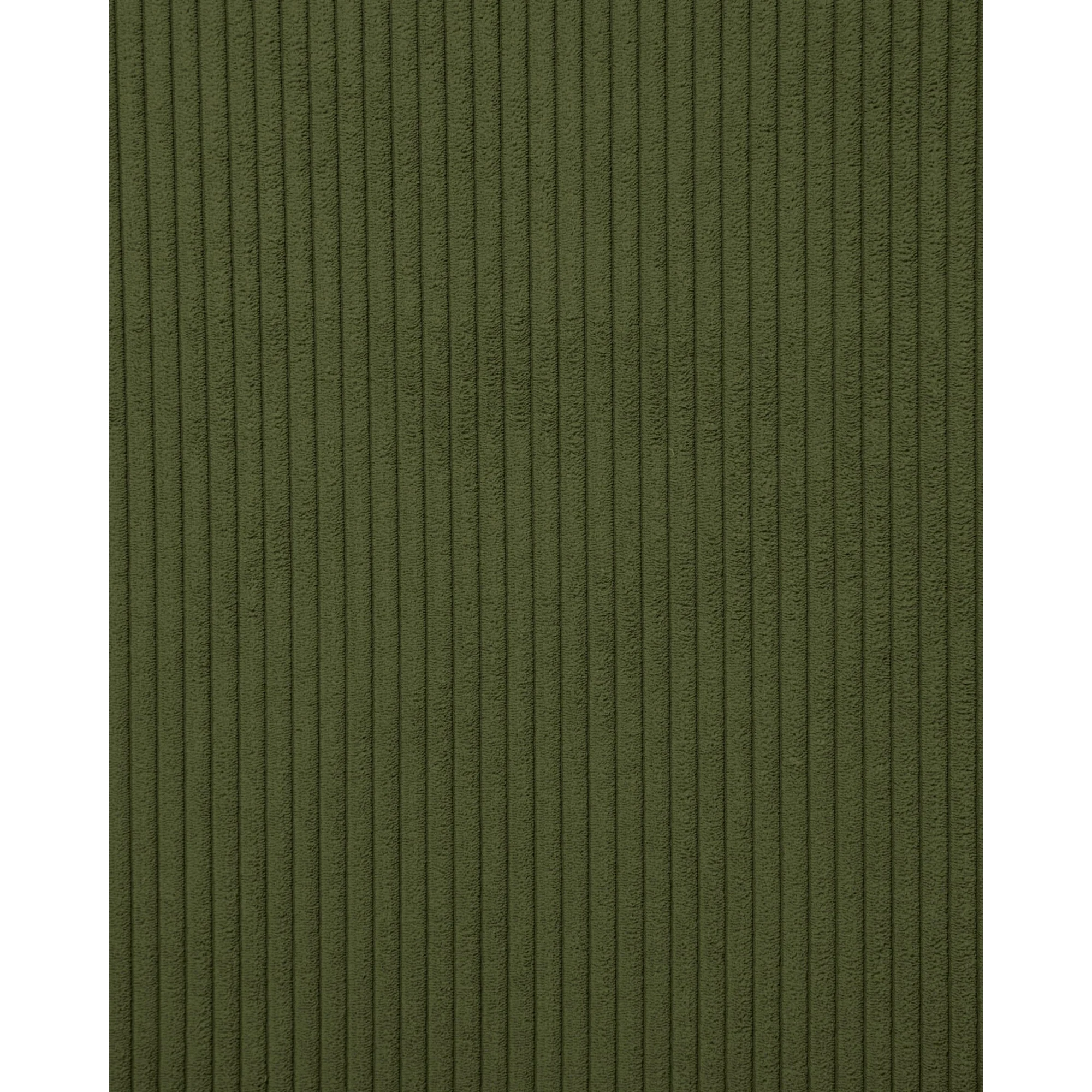 Kave Home Blok 3-Seat Sofa, Corduroy, Green