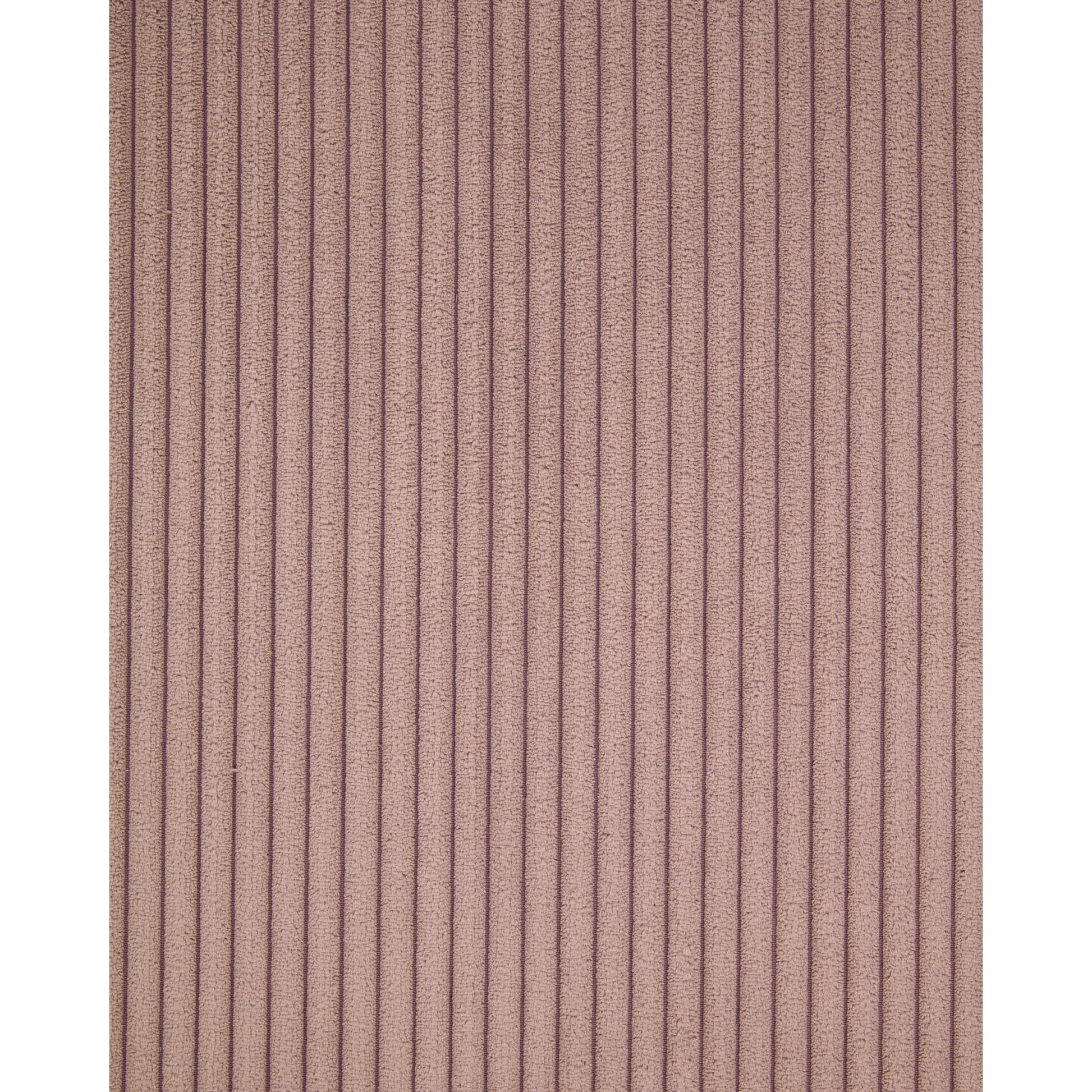 Kave Home Blok 4-Seat Corner Sofa, Corduroy, 320x230cm, Pink
