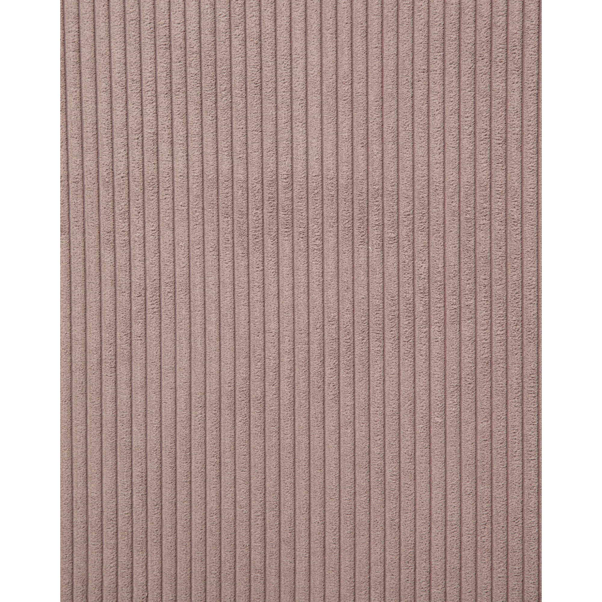 Kave Home Blok 2-Seat Modular Sofa with Right Chaise, Corduroy, Pink