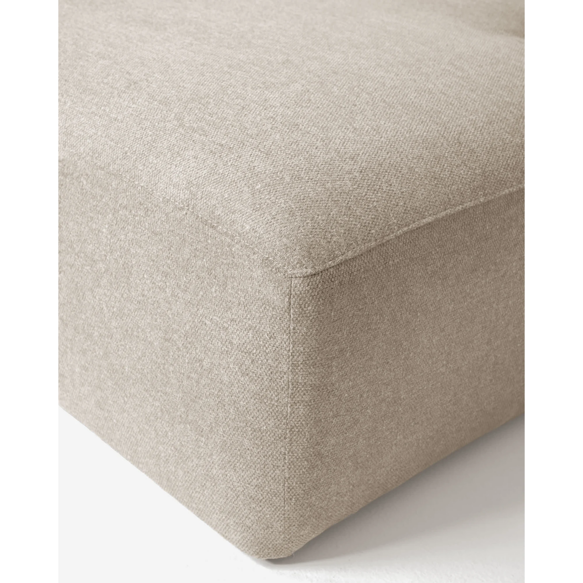 Kave Home Blok 2-Seat Modular Sofa with Right Chaise, Beige