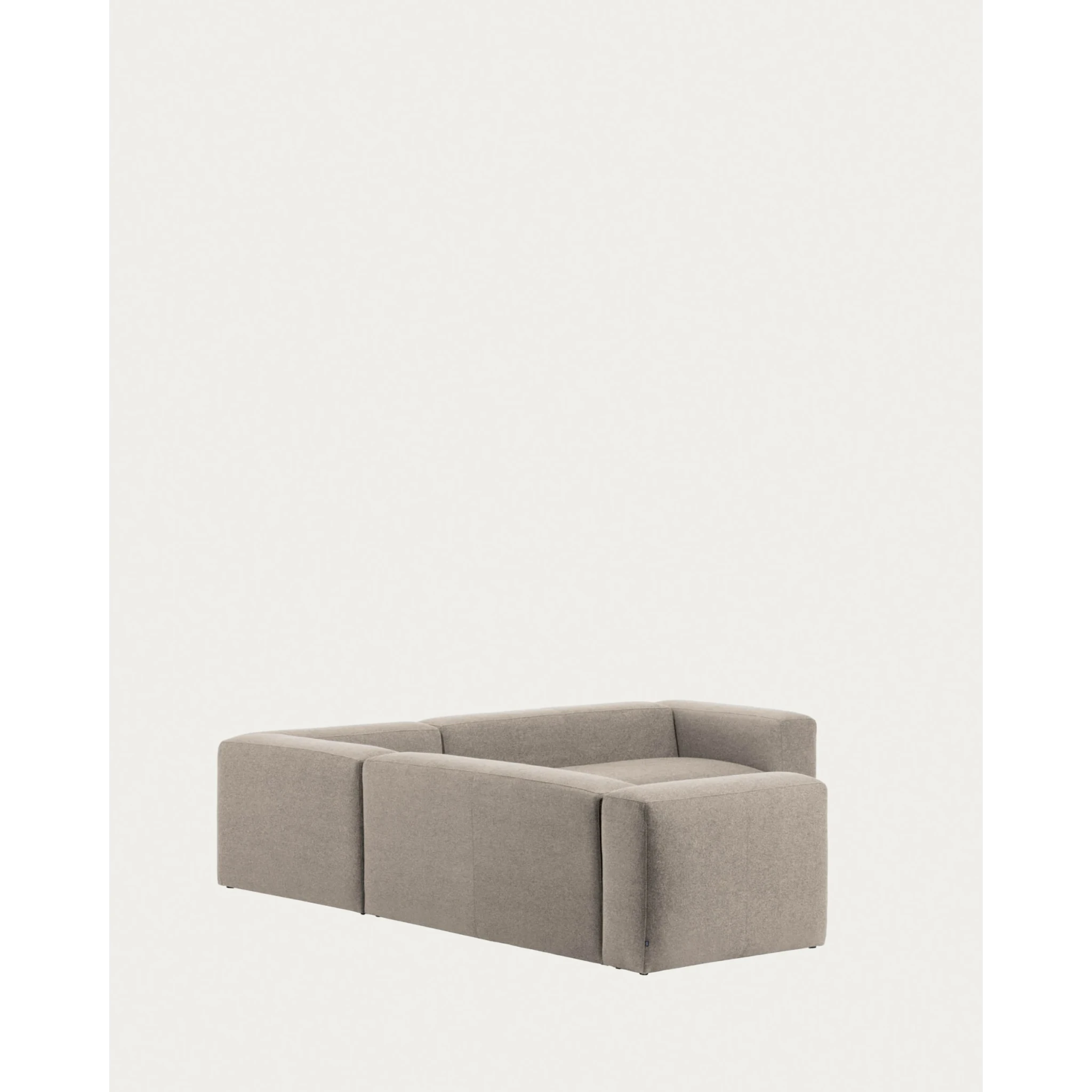 Kave Home Blok 4-Seat Corner Sofa, 290x290cm, Beige