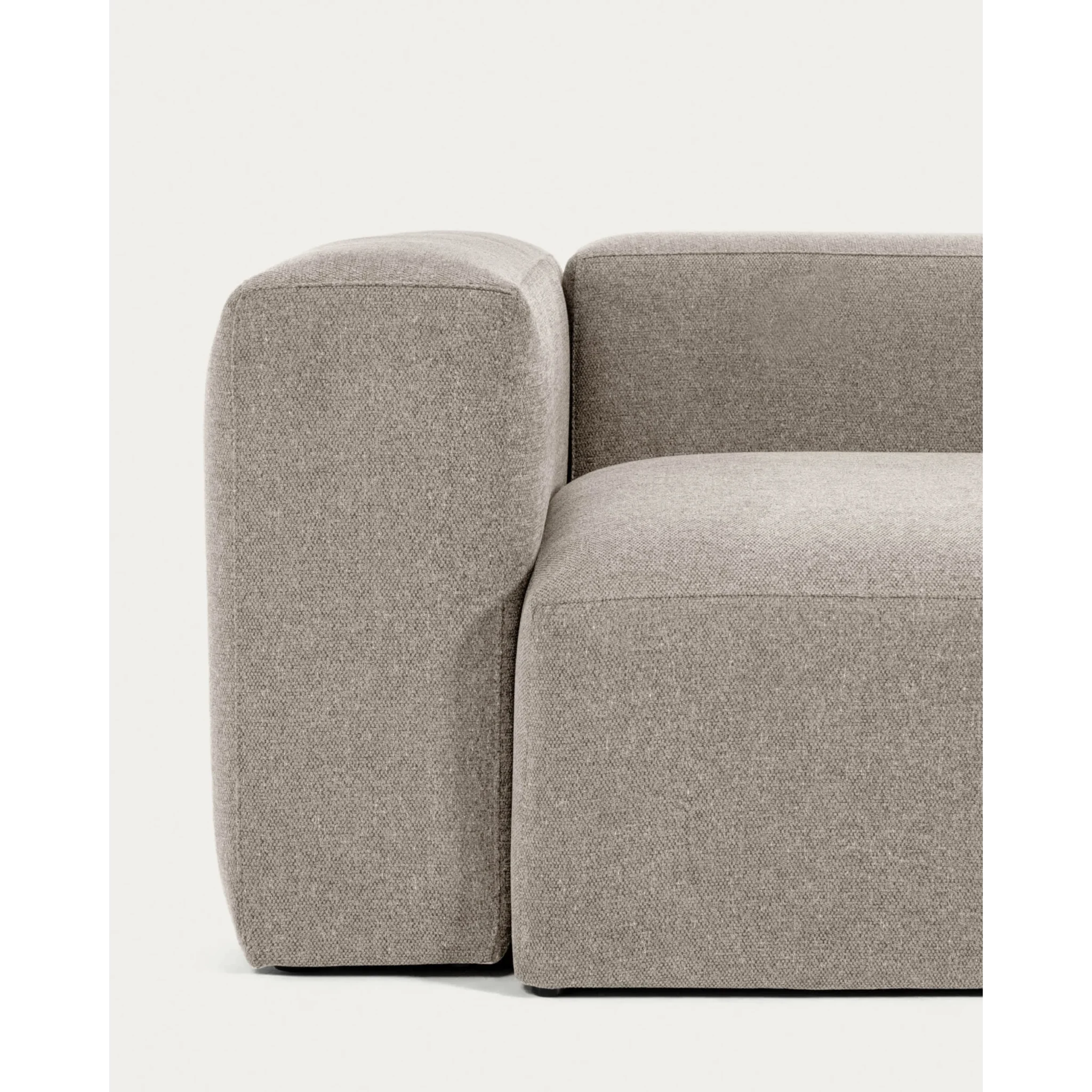 Kave Home Blok 4-Seat Corner Sofa, 320x230cm, Beige