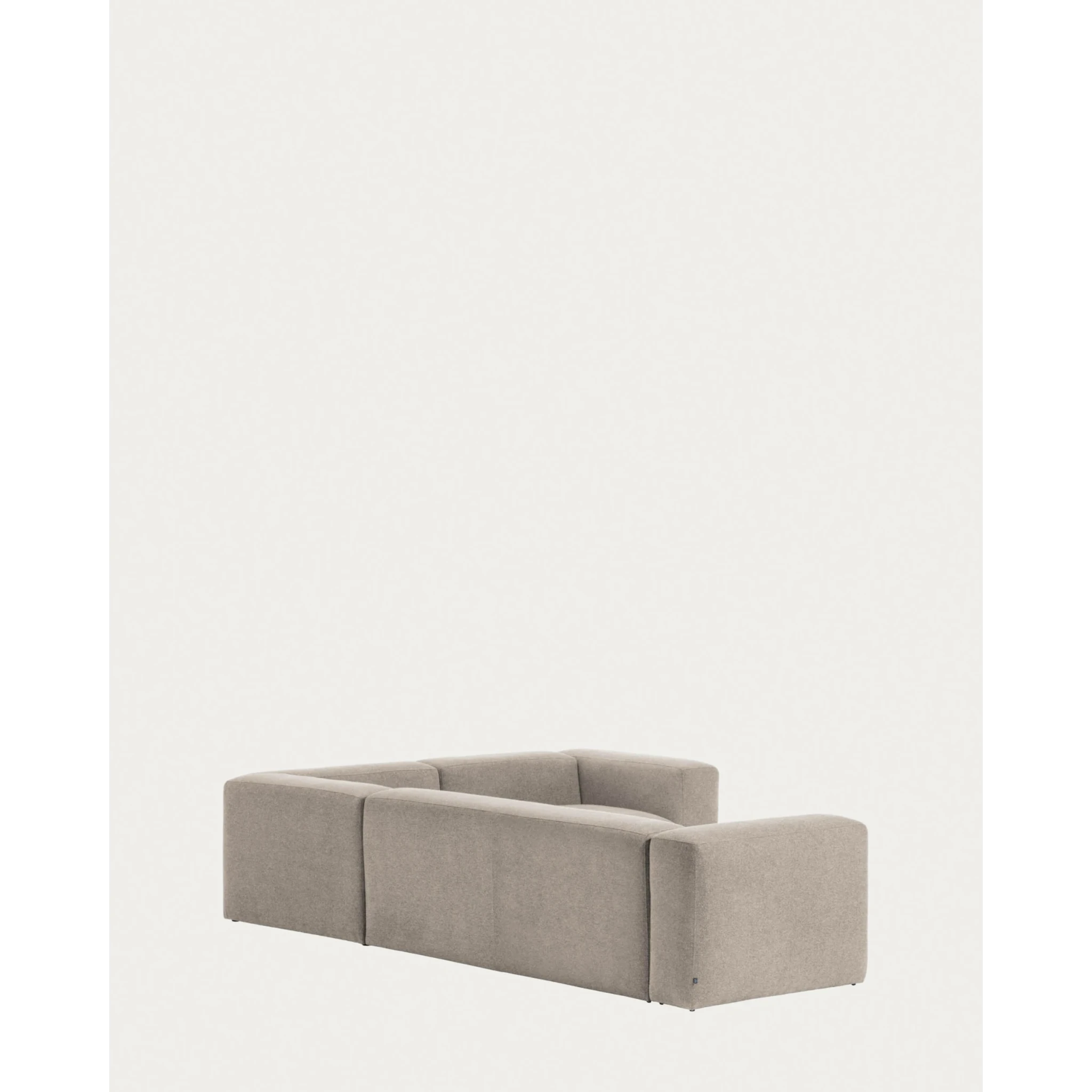 Kave Home Blok 4-Seat Corner Sofa, 320x230cm, Beige