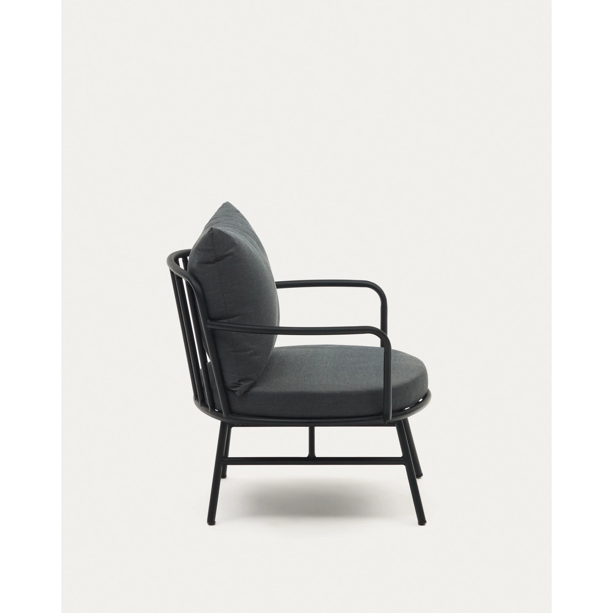Kave Home Bramant Armchair, Black