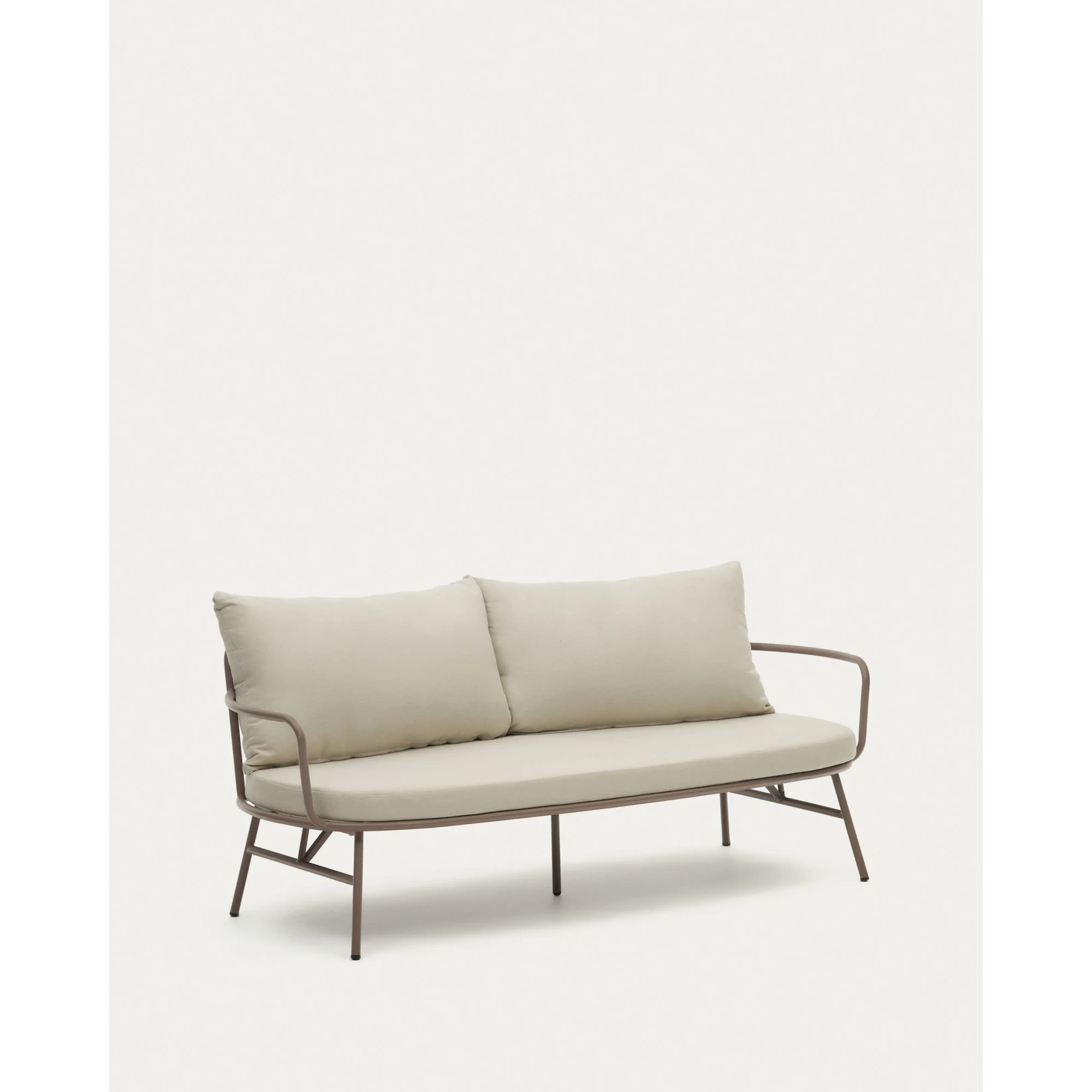Kave Home Bramant 2-Seat Sofa,Mauve