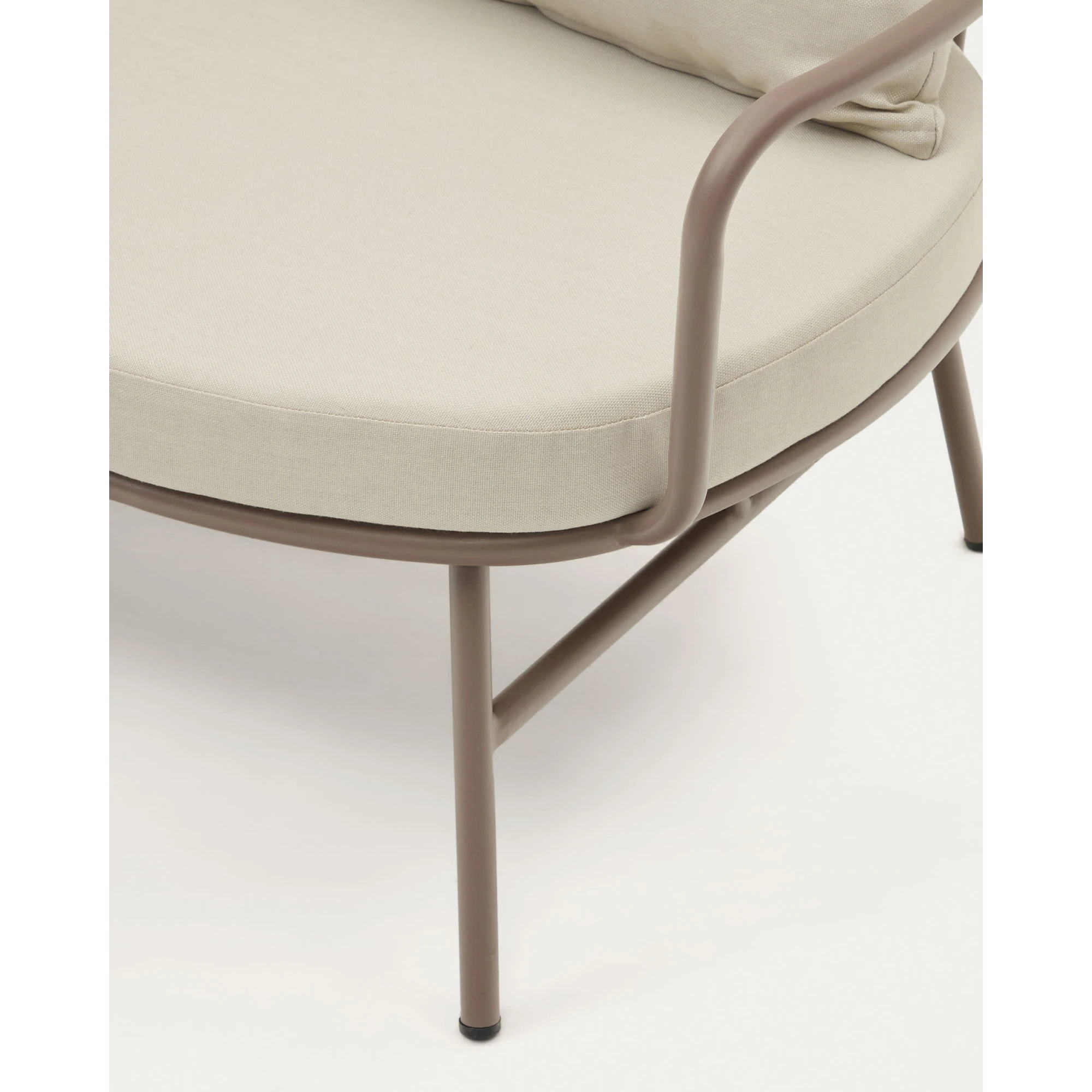Kave Home Bramant 2-Seat Sofa,Mauve