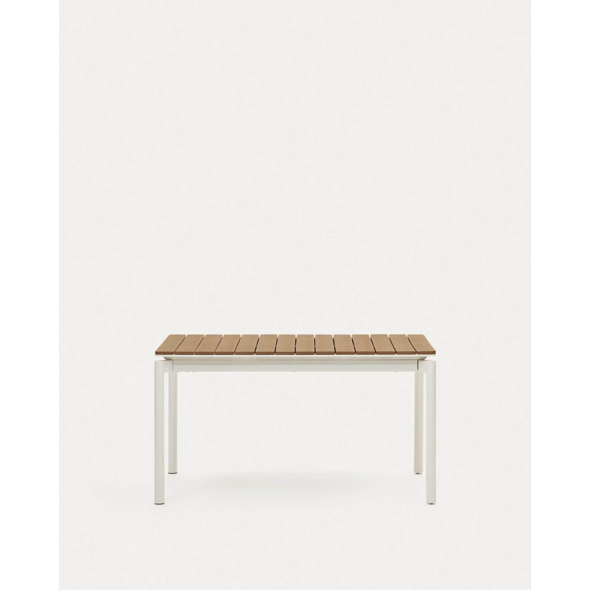 Kave Home Canyelles Dining Extendable Table, 140cm, White