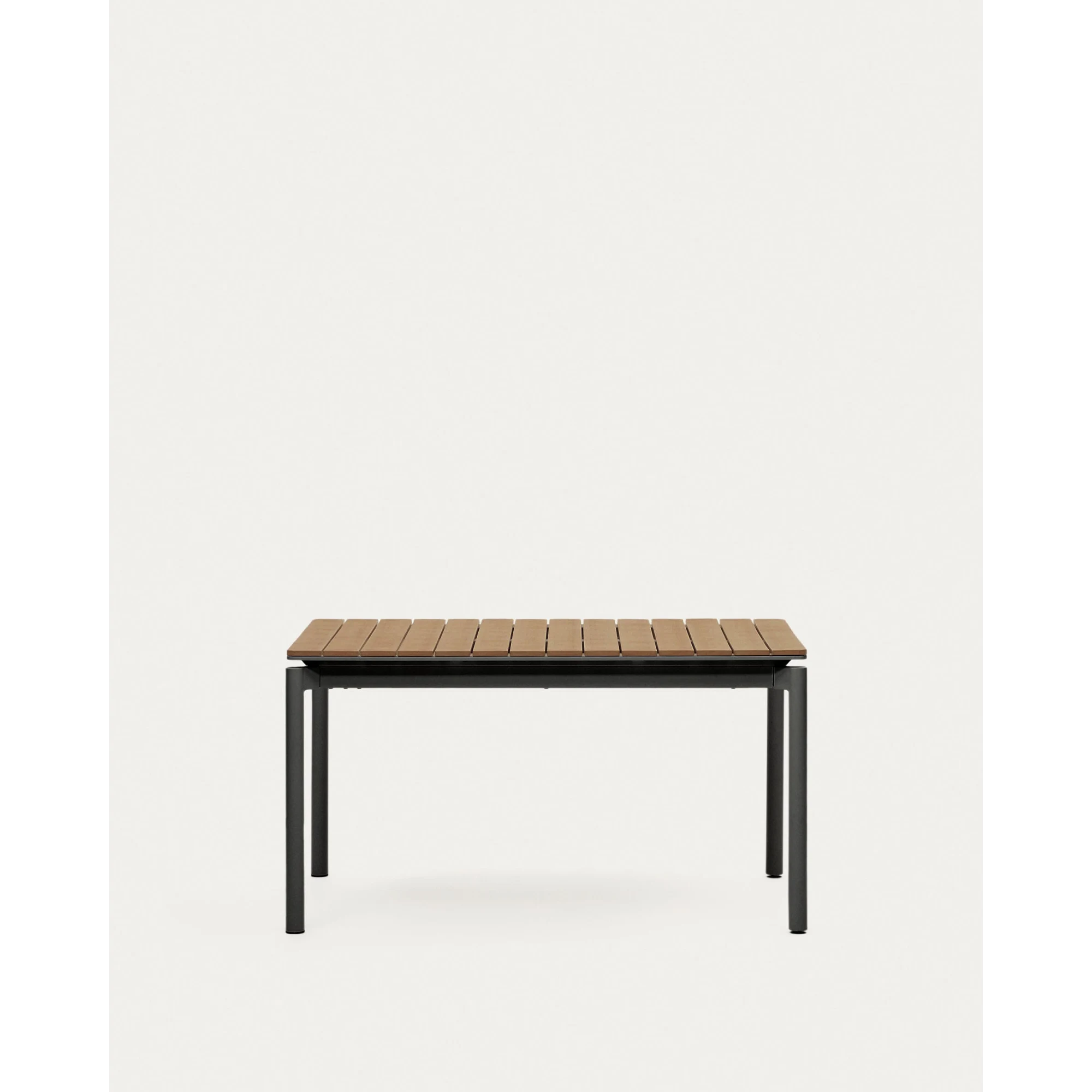 Kave Home Canyelles Dining Extendable Table, 140cm, Black