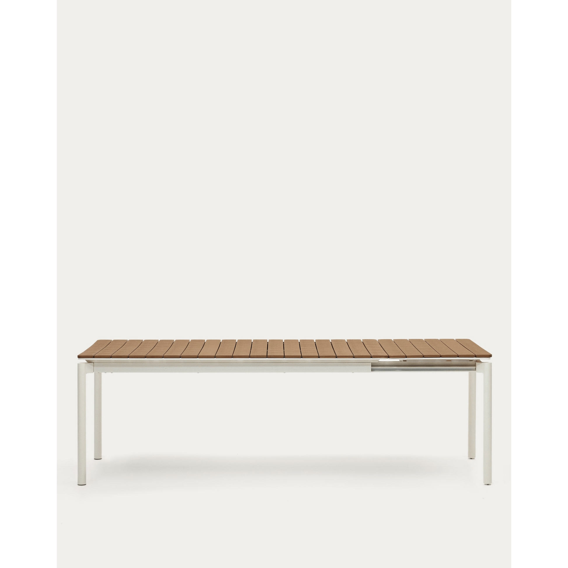 Kave Home Canyelles Dining Extendable Table, 180cm, White