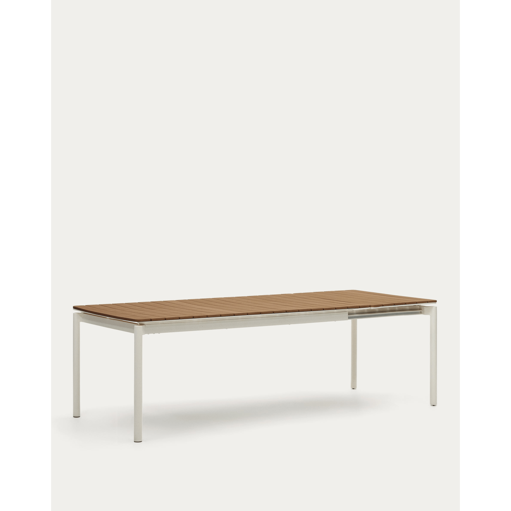 Kave Home Canyelles Dining Extendable Table, 180cm, White