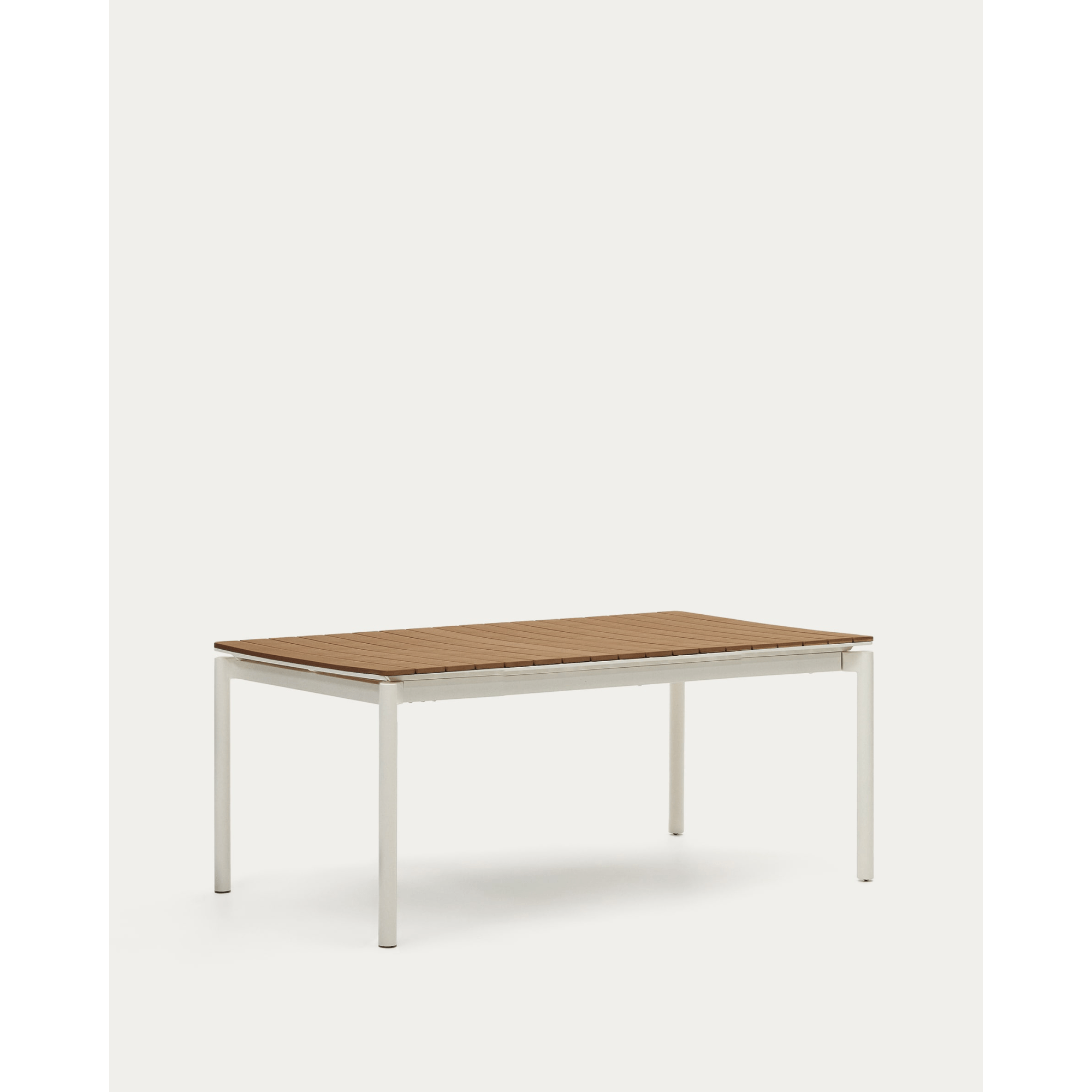 Kave Home Canyelles Dining Extendable Table, 180cm, White