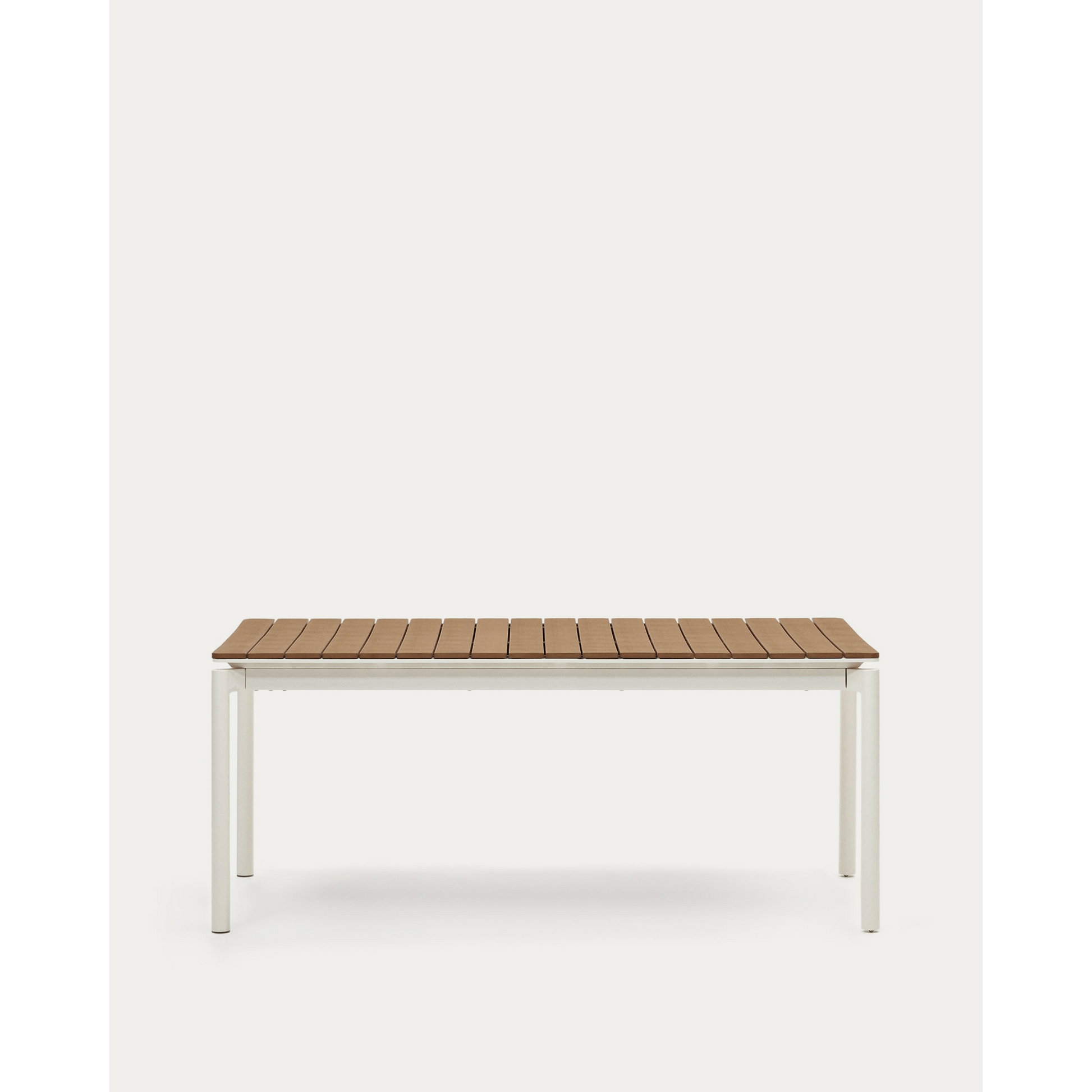 Kave Home Canyelles Dining Extendable Table, 180cm, White