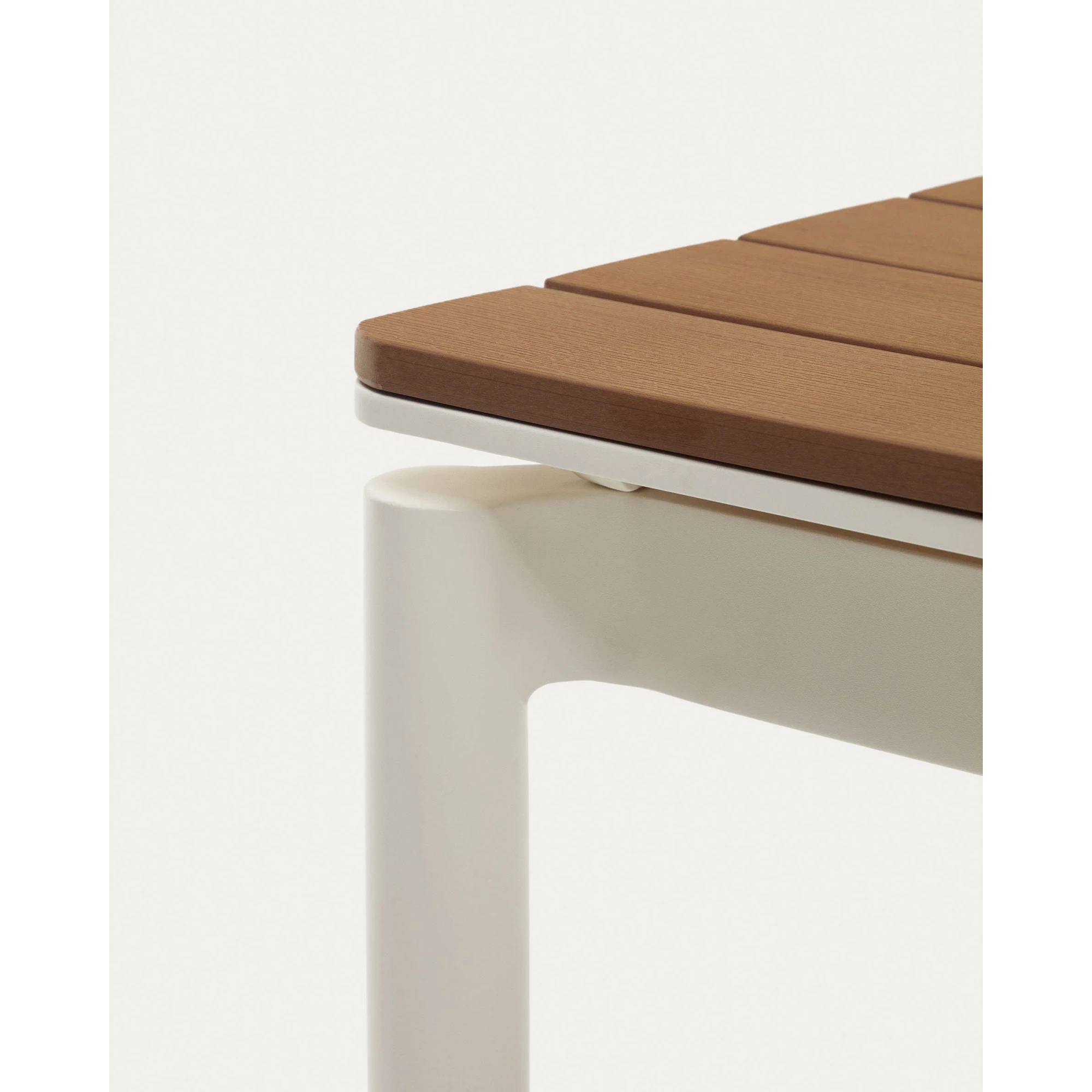 Kave Home Canyelles Dining Extendable Table, 180cm, White
