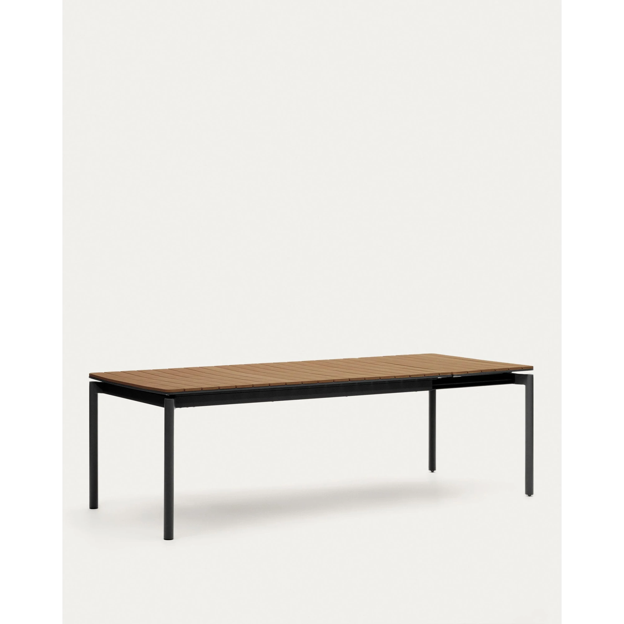Kave Home Canyelles Extendable Dining Table, 180cm, Black