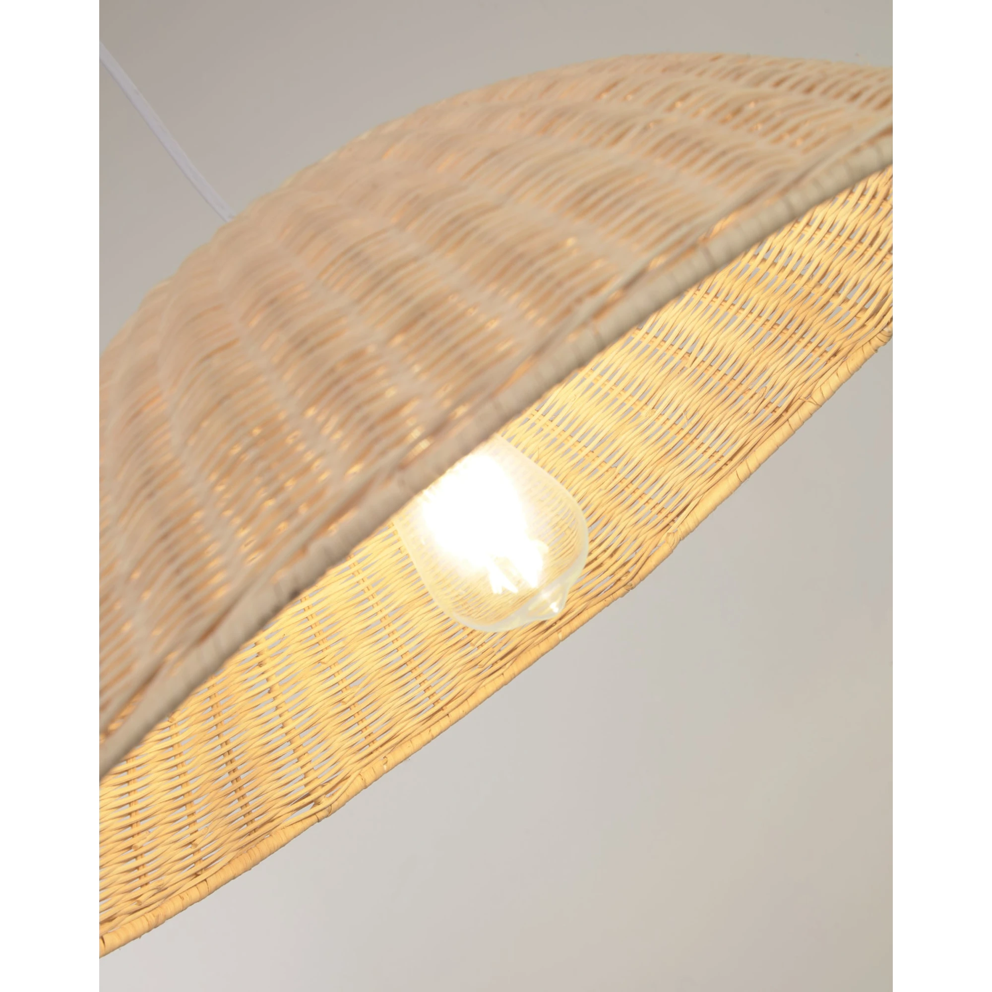 Kave Home Deyarina Rattan Pendant Light