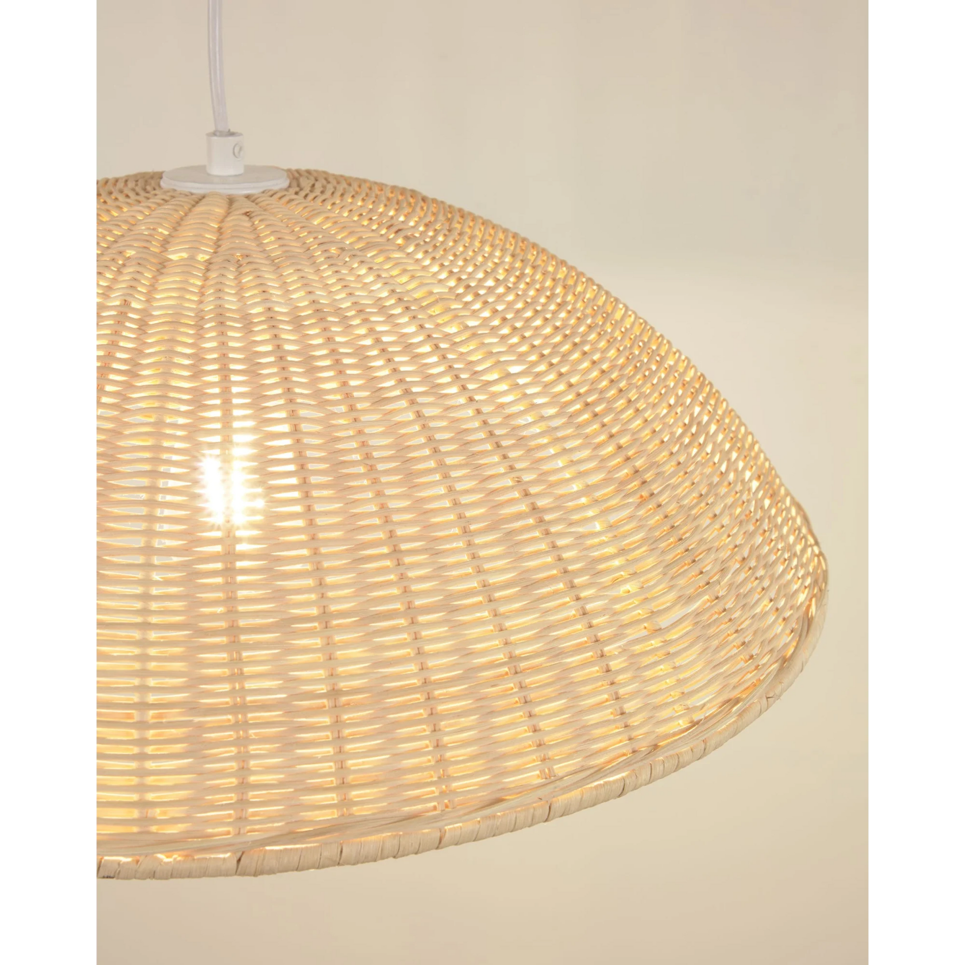 Kave Home Deyarina Rattan Pendant Light