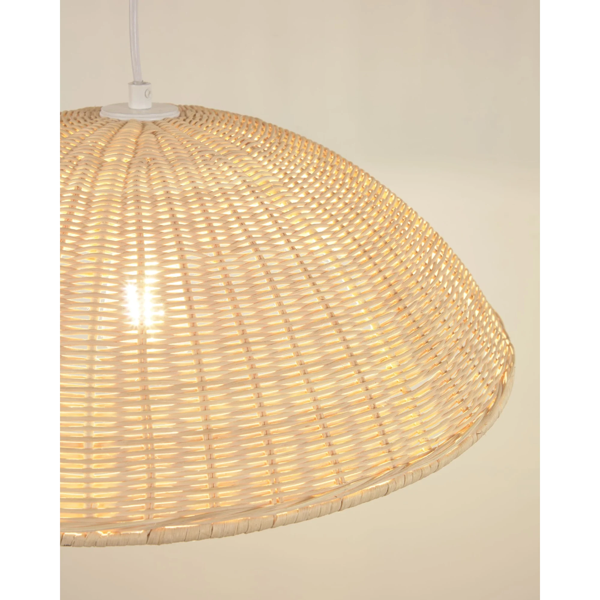 Kave Home Deyarina Rattan Pendant Light
