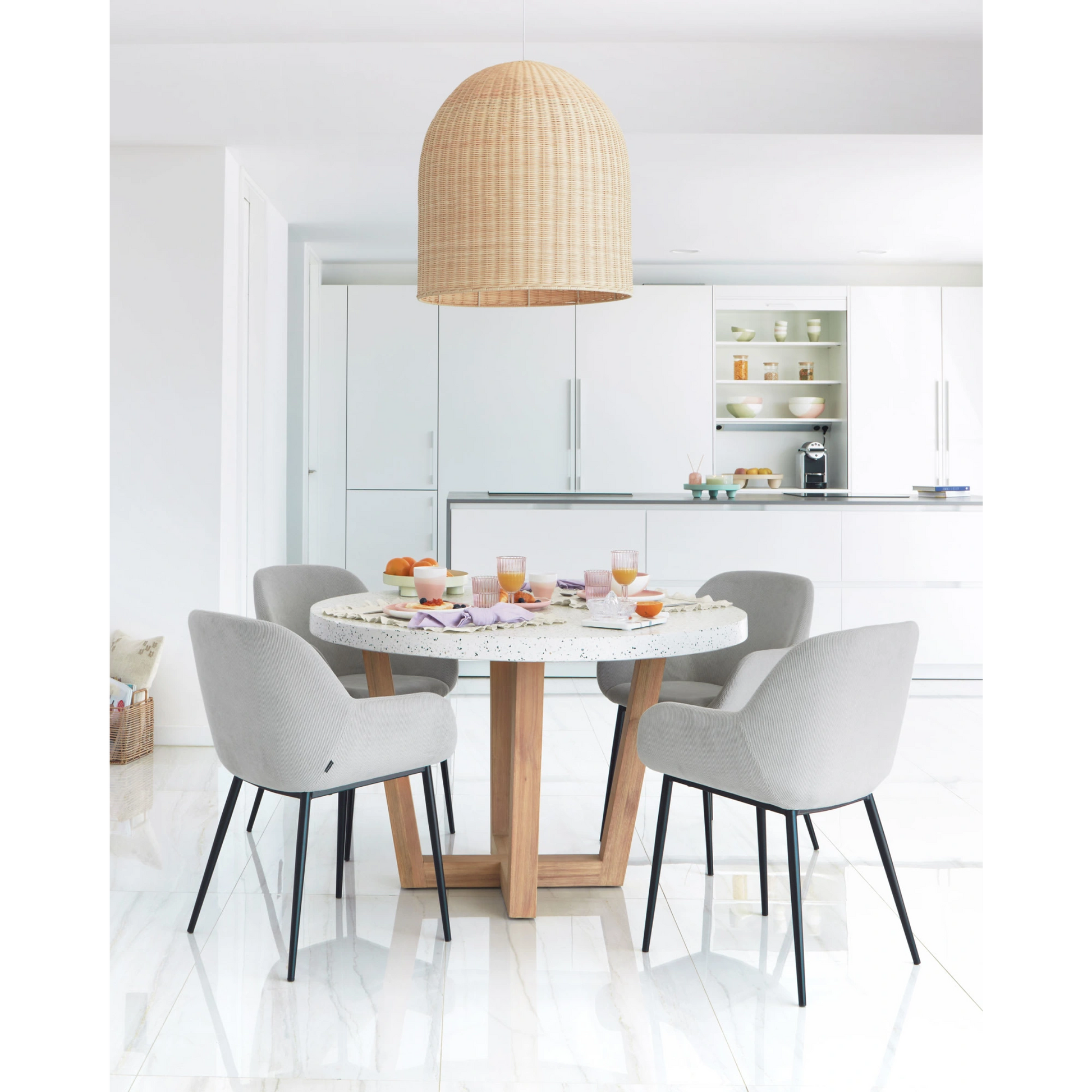 Kave Home Druciana Rattan Pendant Light Shade
