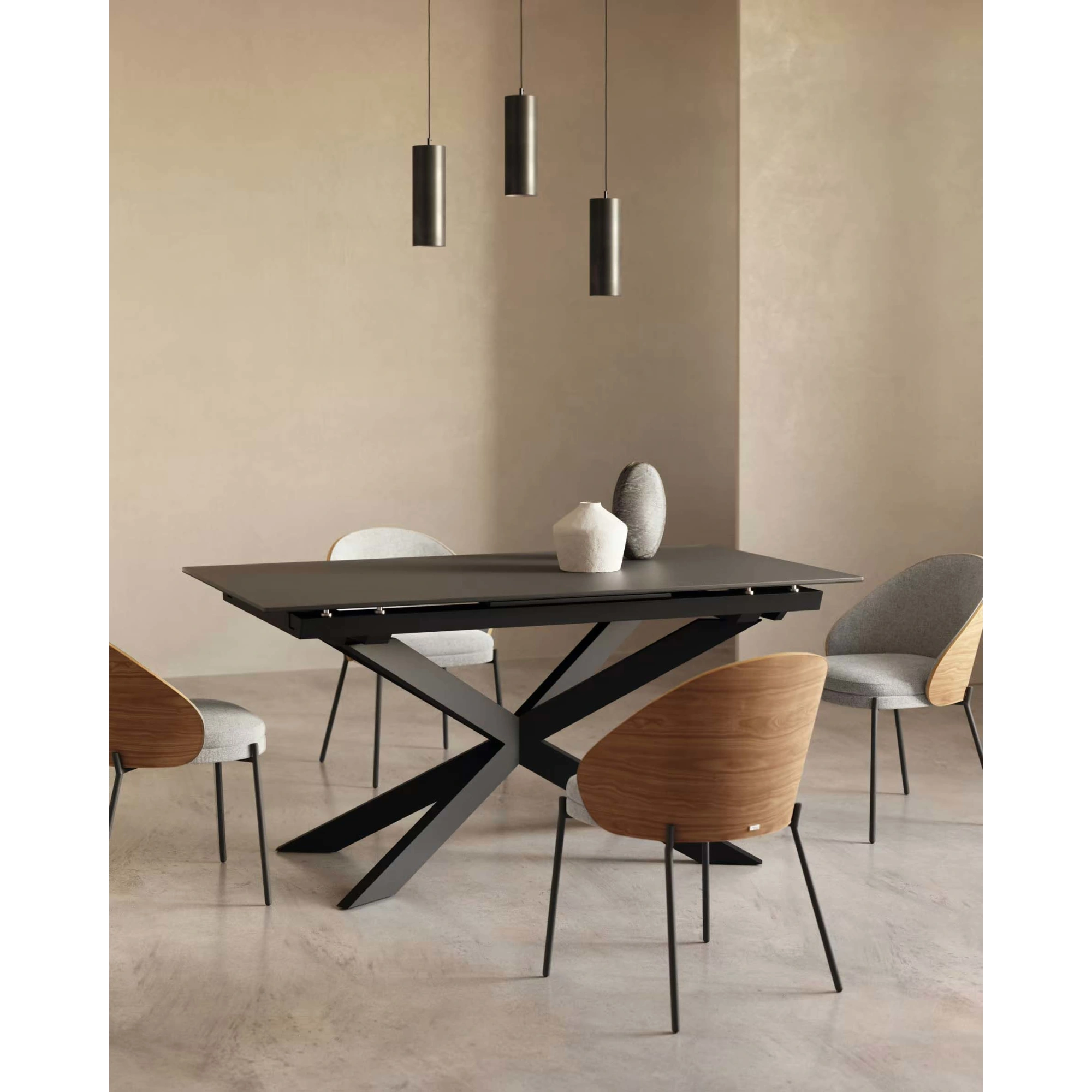 Kave Home Eamy Dining Chair, Grey